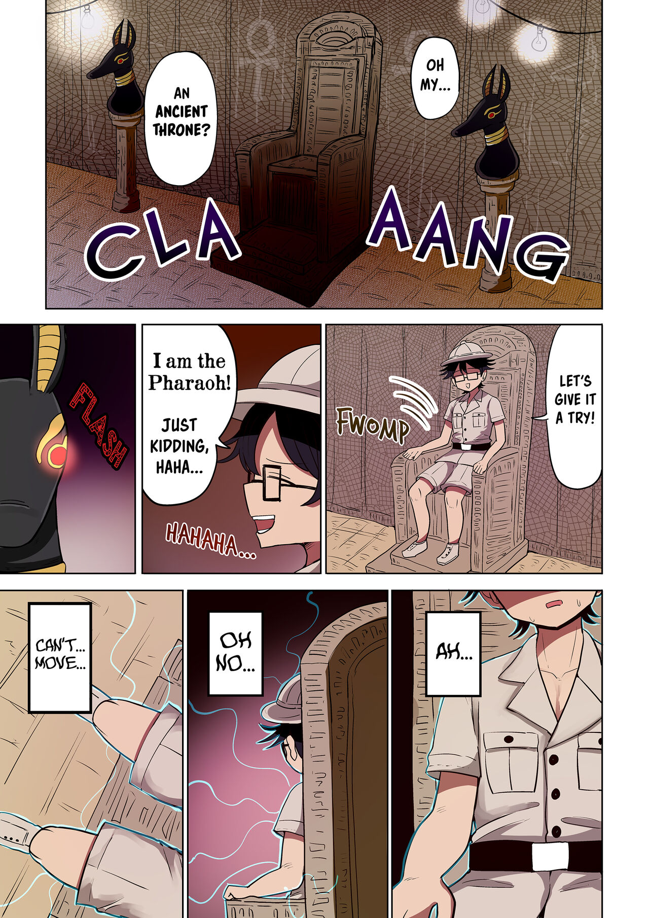 [Murasaki Nyanko Bar (Vae)]Pharaoh's Curse(Chabatake Vae no TS Tanpenshuu 4) [English] Page 2