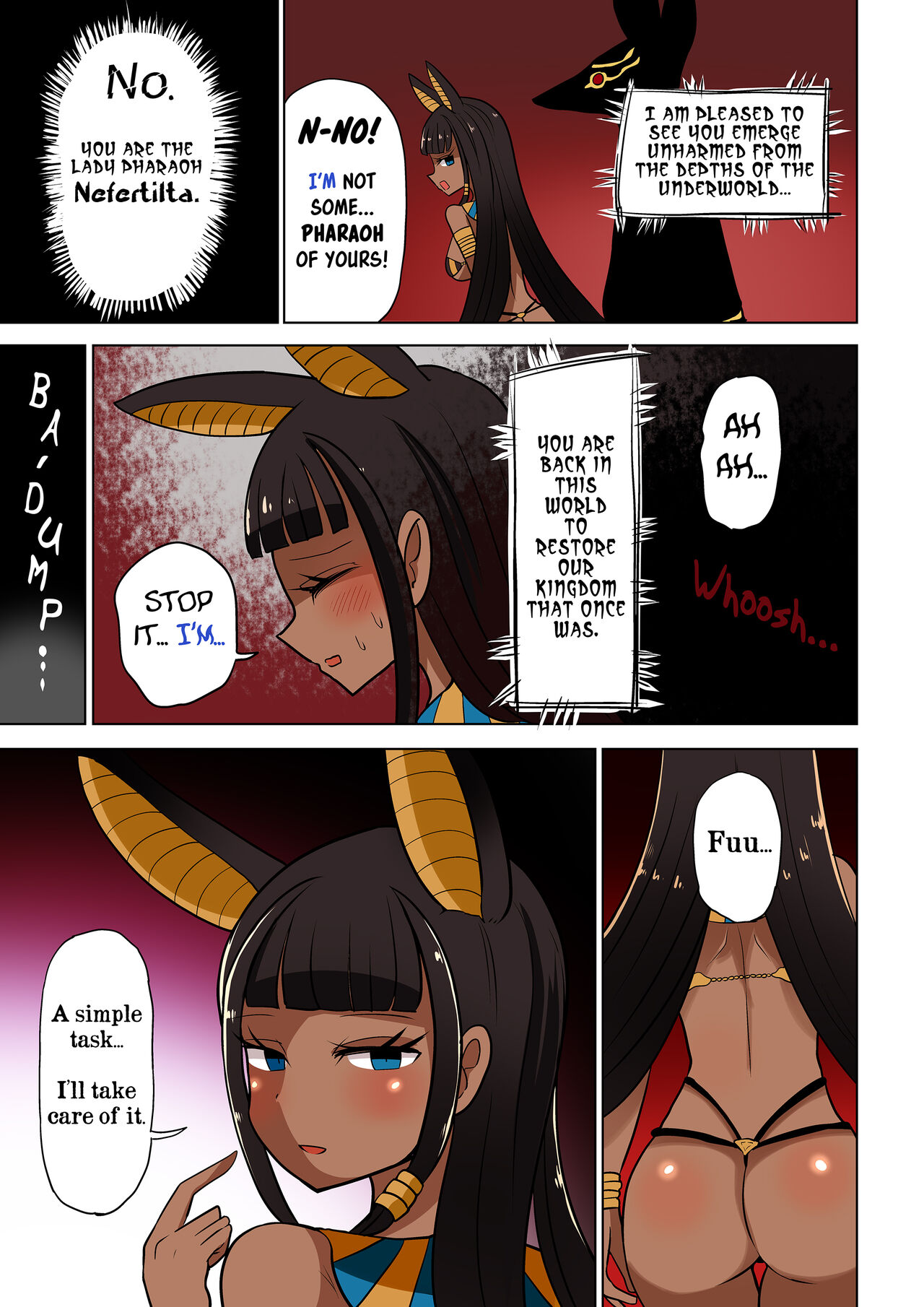 [Murasaki Nyanko Bar (Vae)]Pharaoh's Curse(Chabatake Vae no TS Tanpenshuu 4) [English] Page 6