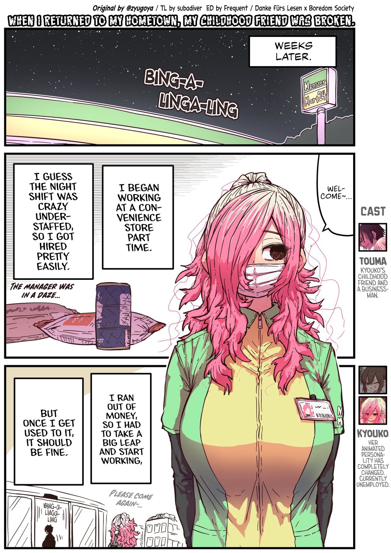 [Zyugoya]Jimoto ni Kaettekitara Osananajimi ga Kowareteta | When I Returned to My Hometown, My Childhood Friend was Broken(MainStory+FANBOX) [English] Page 49
