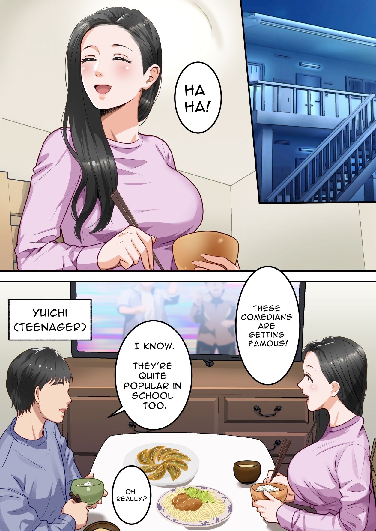 [Yuriko Club]Boku no Daisuki na Okaa-san o Tannin no Sensei ni Toraremashita | My Beloved Mother Was Taken By My Homeroom Teacher[English] [Solid Rose] Page 2