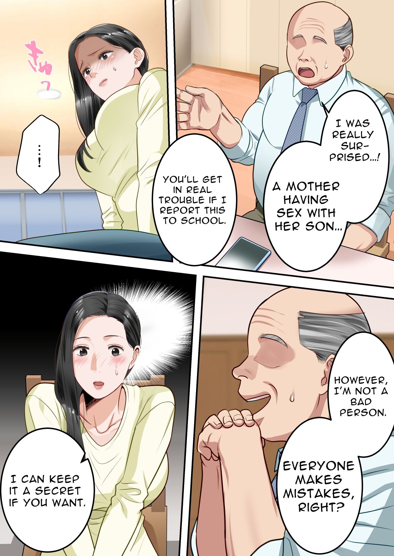 [Yuriko Club]Boku no Daisuki na Okaa-san o Tannin no Sensei ni Toraremashita | My Beloved Mother Was Taken By My Homeroom Teacher[English] [Solid Rose] Page 24