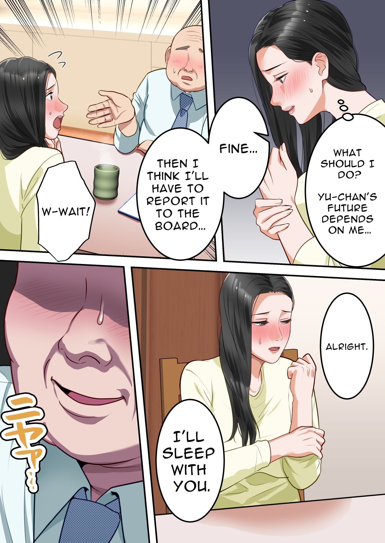 [Yuriko Club]Boku no Daisuki na Okaa-san o Tannin no Sensei ni Toraremashita | My Beloved Mother Was Taken By My Homeroom Teacher[English] [Solid Rose] Page 26