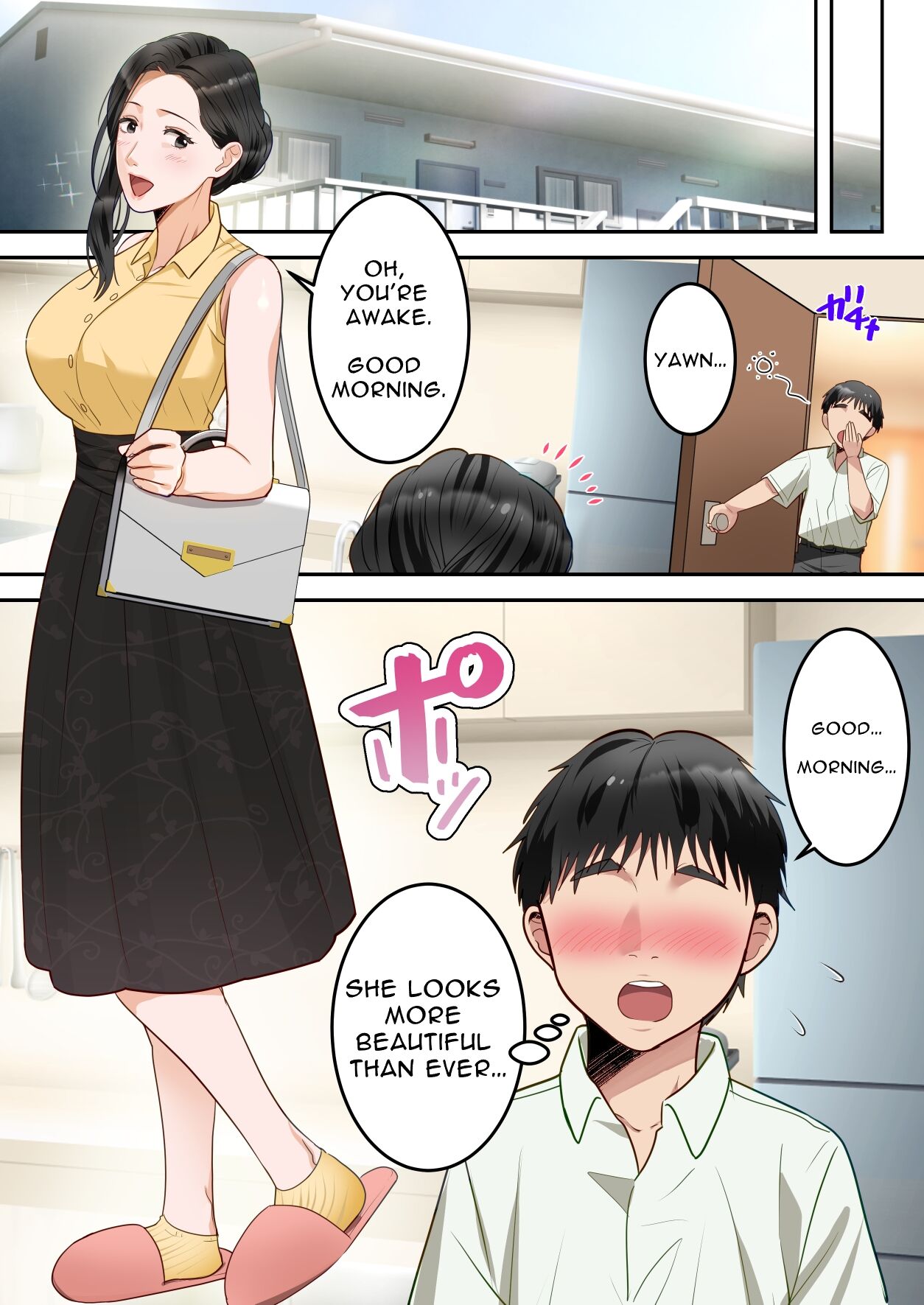 [Yuriko Club]Boku no Daisuki na Okaa-san o Tannin no Sensei ni Toraremashita | My Beloved Mother Was Taken By My Homeroom Teacher[English] [Solid Rose] Page 55