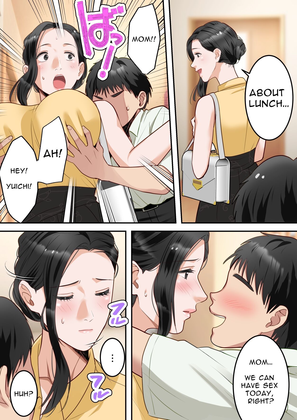 [Yuriko Club]Boku no Daisuki na Okaa-san o Tannin no Sensei ni Toraremashita | My Beloved Mother Was Taken By My Homeroom Teacher[English] [Solid Rose] Page 56