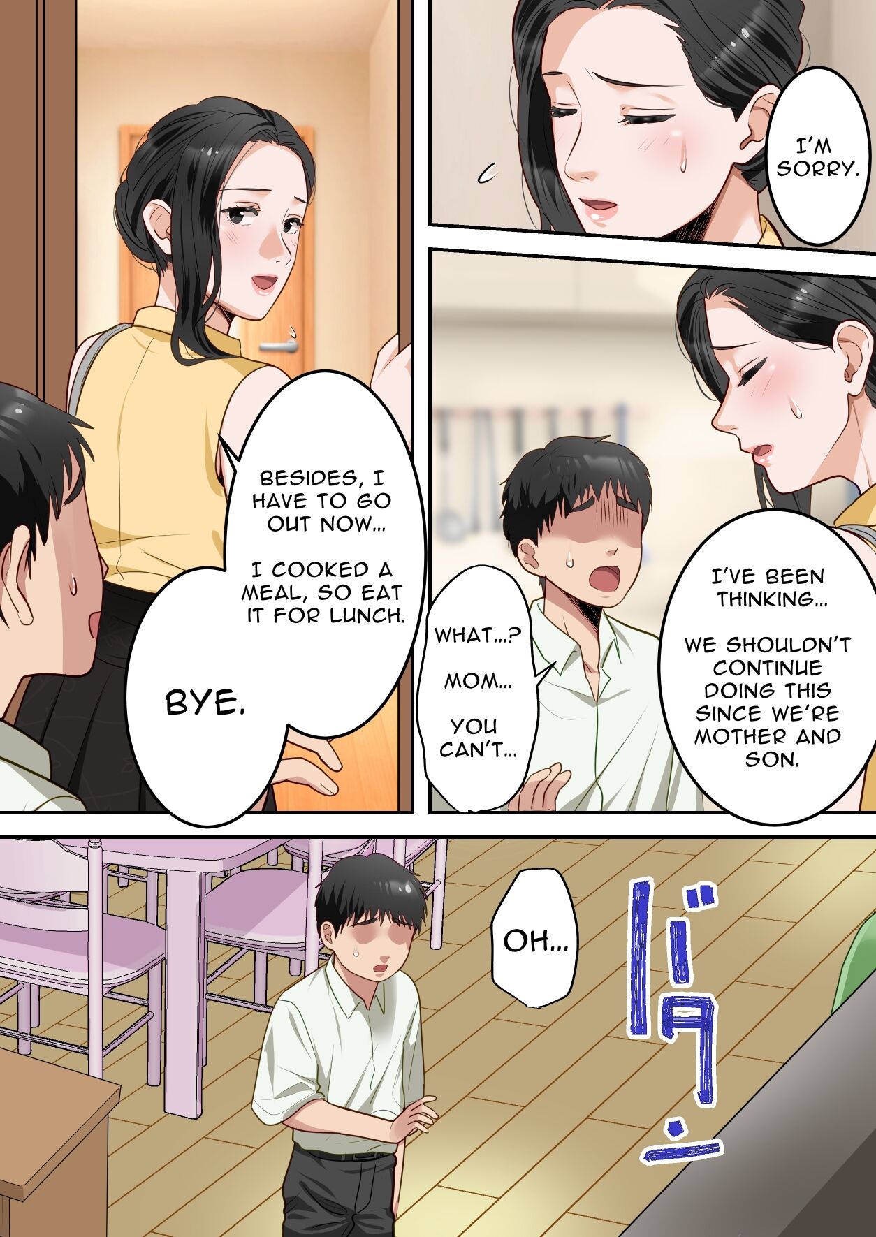 [Yuriko Club]Boku no Daisuki na Okaa-san o Tannin no Sensei ni Toraremashita | My Beloved Mother Was Taken By My Homeroom Teacher[English] [Solid Rose] Page 57