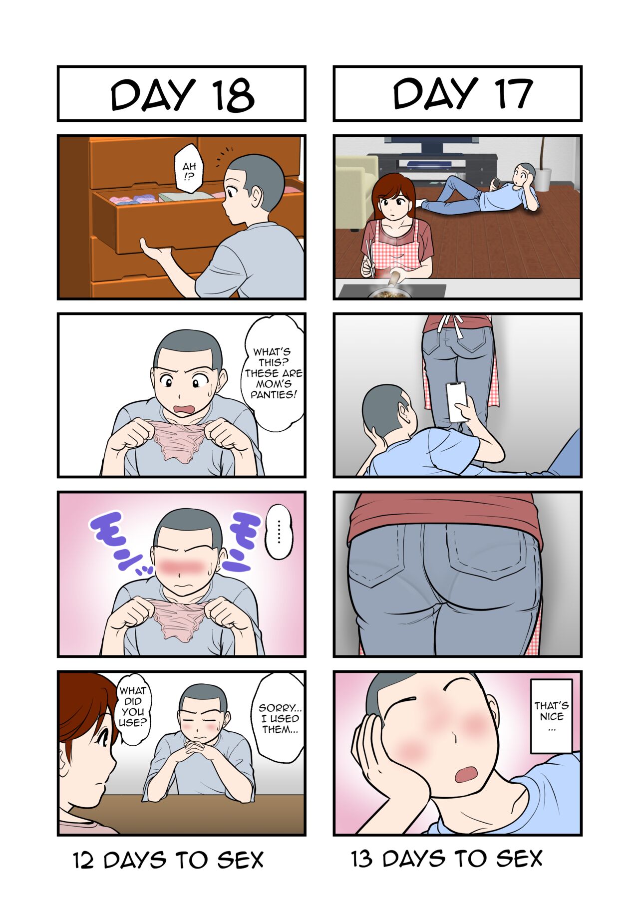 [Fuwatoro Opanchu Cake]30-nichi go ni SEX suru ~Haha to Musuko~|After 30 Days I'll Have Sex ~Mother and Son~[English][Amoskandy] Page 11