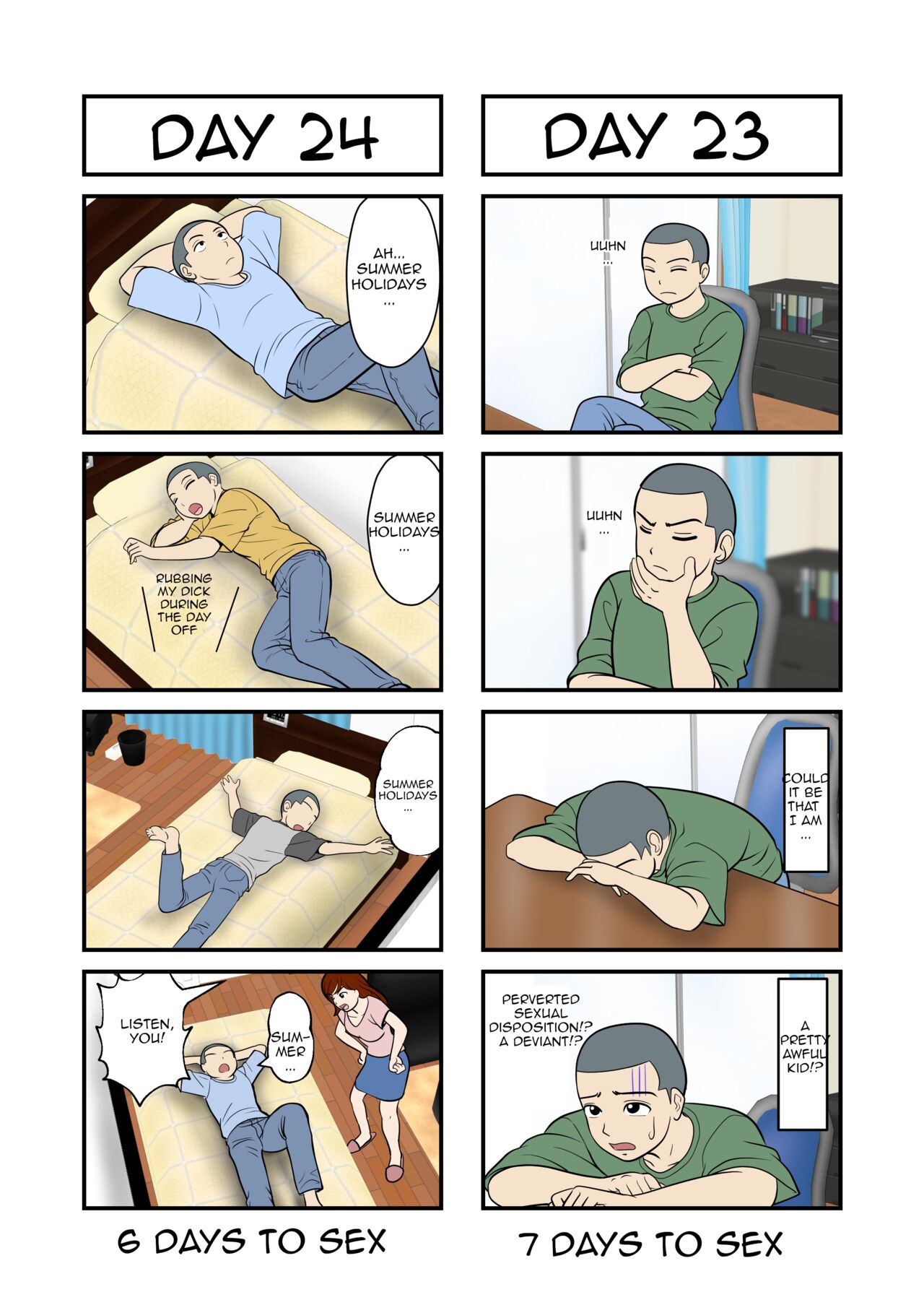 [Fuwatoro Opanchu Cake]30-nichi go ni SEX suru ~Haha to Musuko~|After 30 Days I'll Have Sex ~Mother and Son~[English][Amoskandy] Page 14