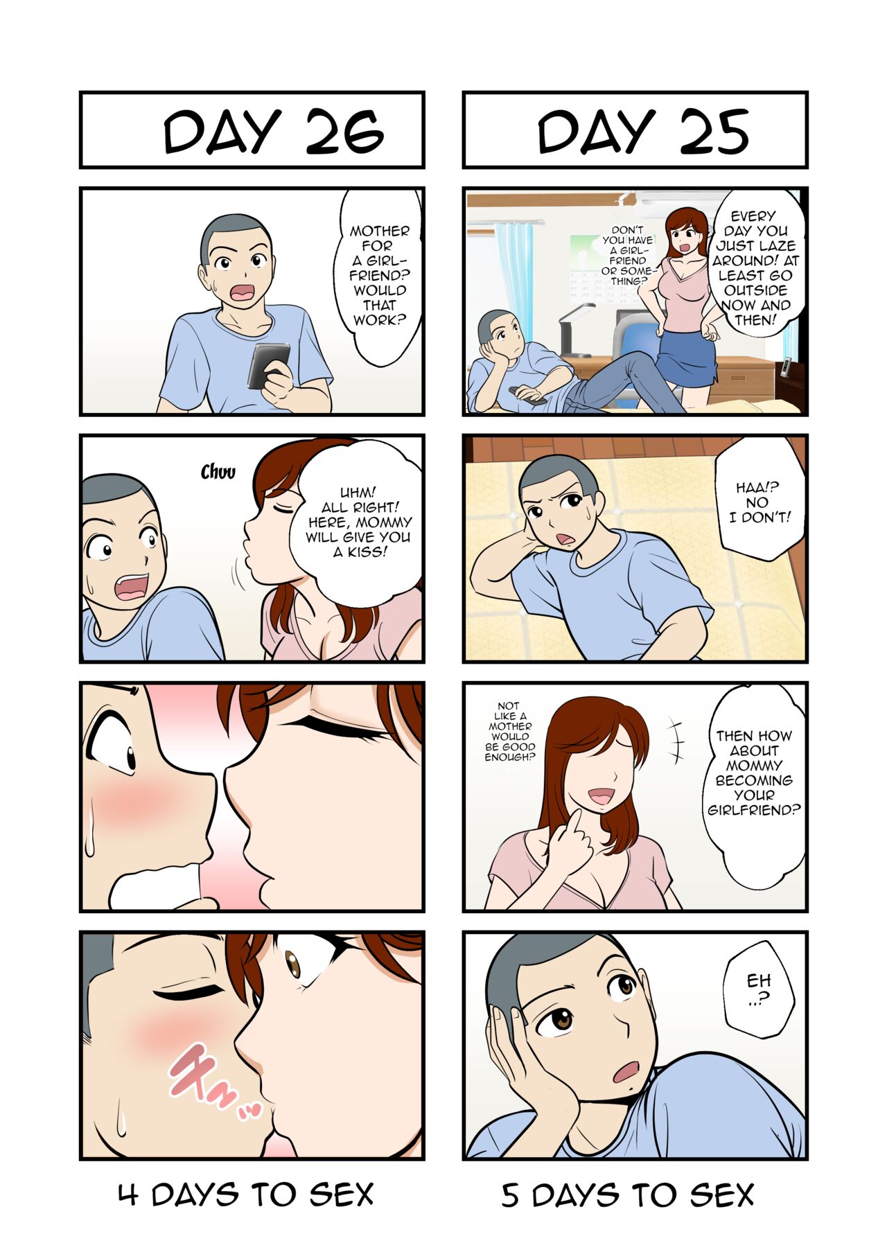 [Fuwatoro Opanchu Cake]30-nichi go ni SEX suru ~Haha to Musuko~|After 30 Days I'll Have Sex ~Mother and Son~[English][Amoskandy] Page 15