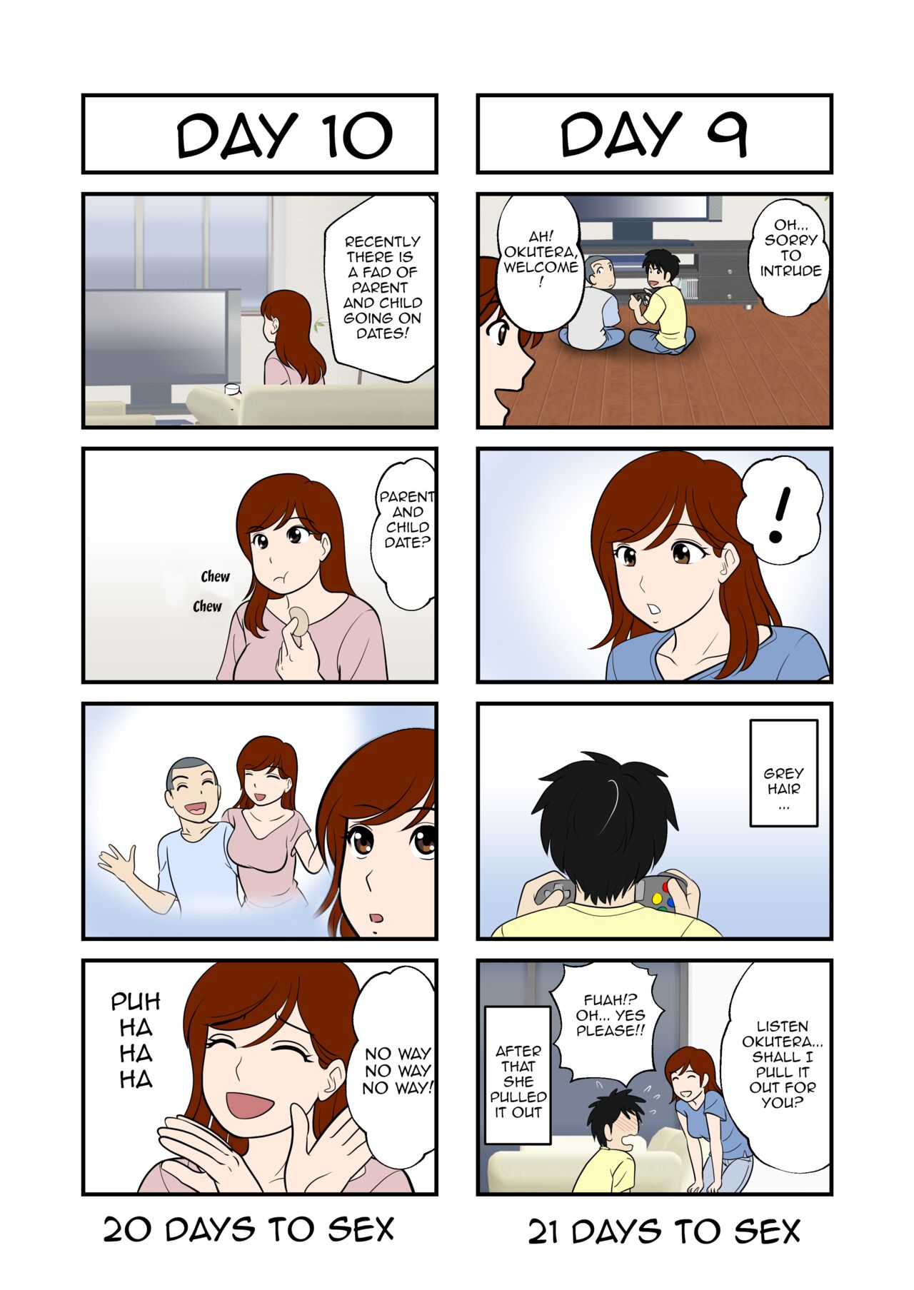 [Fuwatoro Opanchu Cake]30-nichi go ni SEX suru ~Haha to Musuko~|After 30 Days I'll Have Sex ~Mother and Son~[English][Amoskandy] Page 7