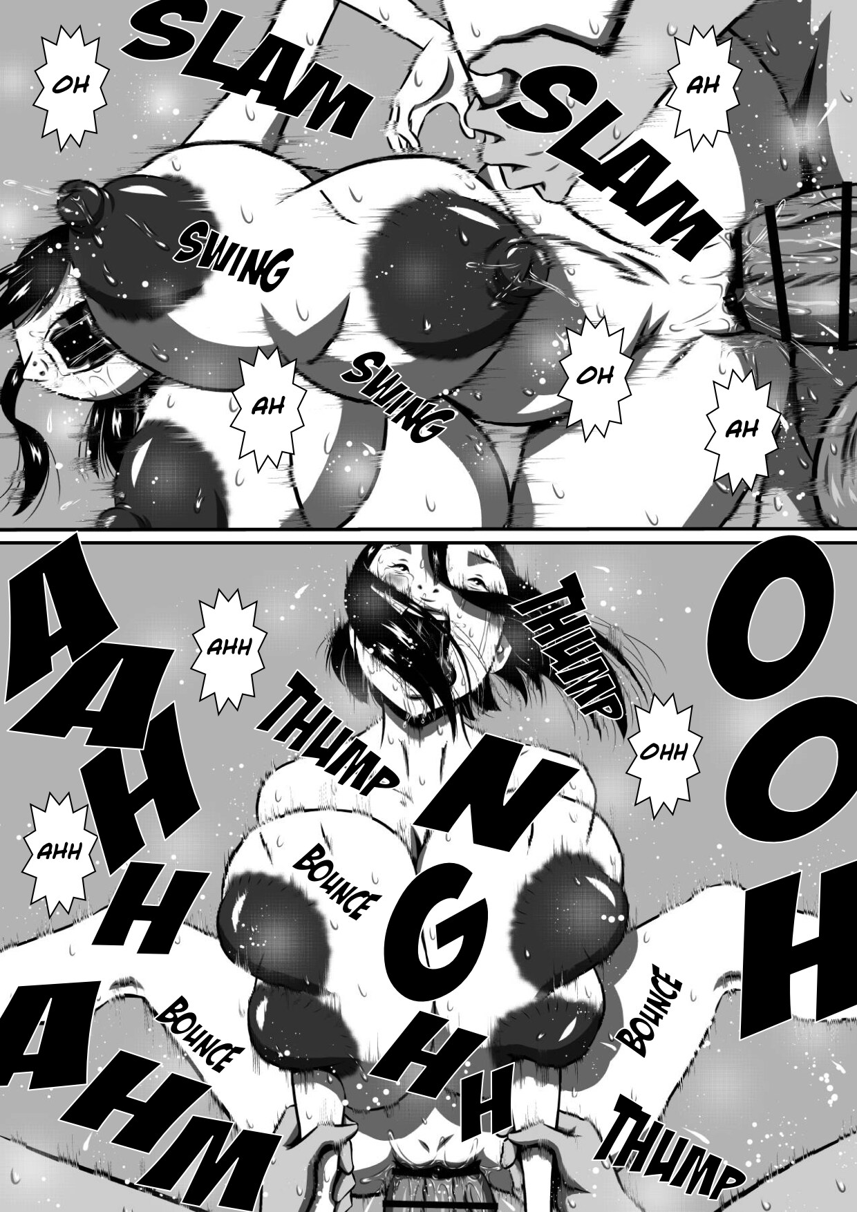 [Milkdou Shoukai (Milk Koubou)]Musuko (Boku) no Kyokon (Asoko) ga Okaa-san no Inbu (Asoko) o Tsuranuku Hi! Hitozuma, Yoriko no Midara na Mainichi... | My Son's Big Cock Is For His Mother[English] Page 11