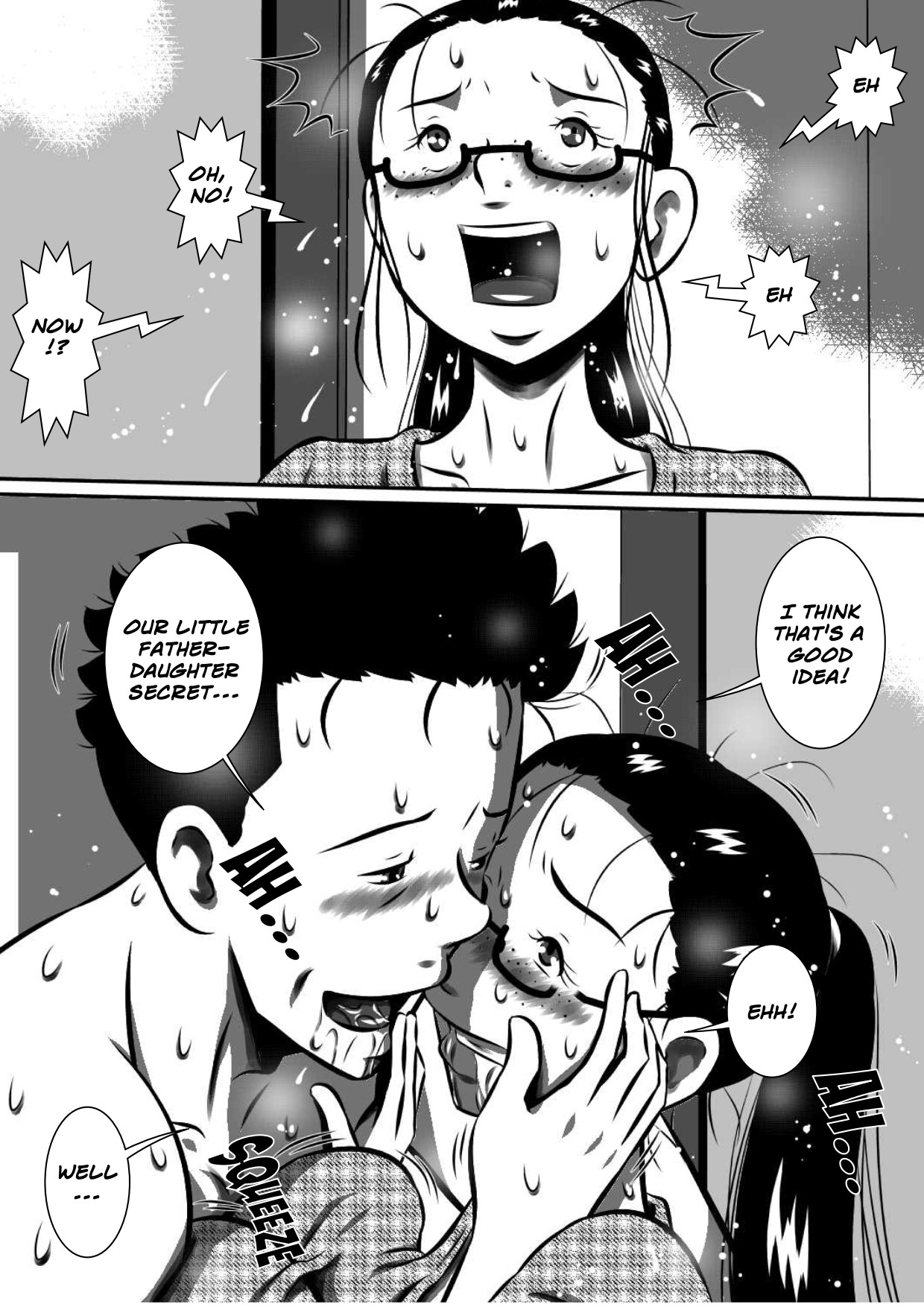[Milkdou Shoukai (Milk Koubou)]Oyako (Futari) to Boshi (Futari). Imouto ga Tou-san no Tsuma ni Natta node, Boku wa Kaa-san o Tsuma ni Shimasu... | Father And Daughter and Mother And Son[English] Page 3