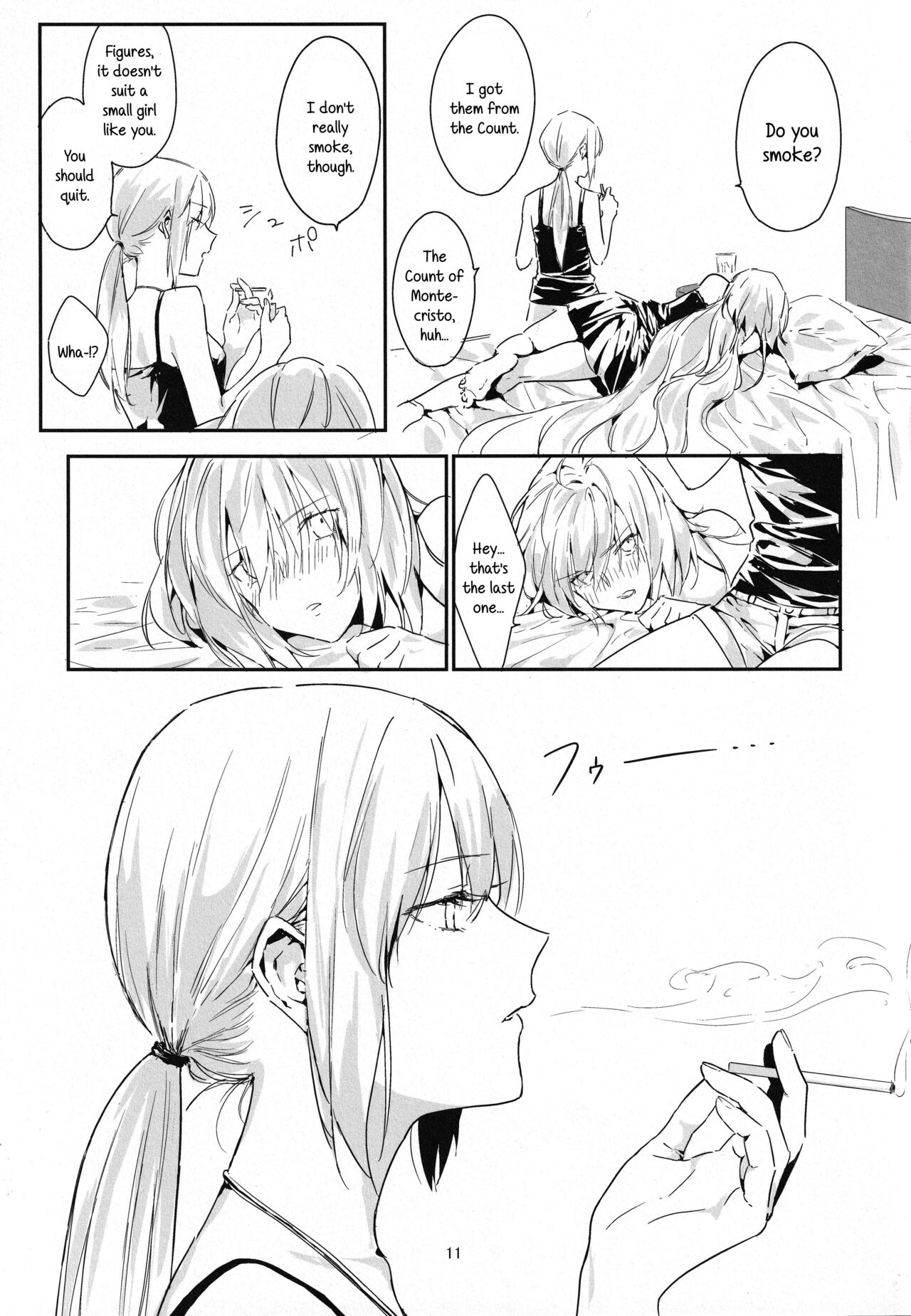 (C100) [Kindou Shoujo (nipi)]Artoria Alter x Jeanne Alter Sairokushuu(Fate/Grand Order) [English] [SDTLs] Page 11