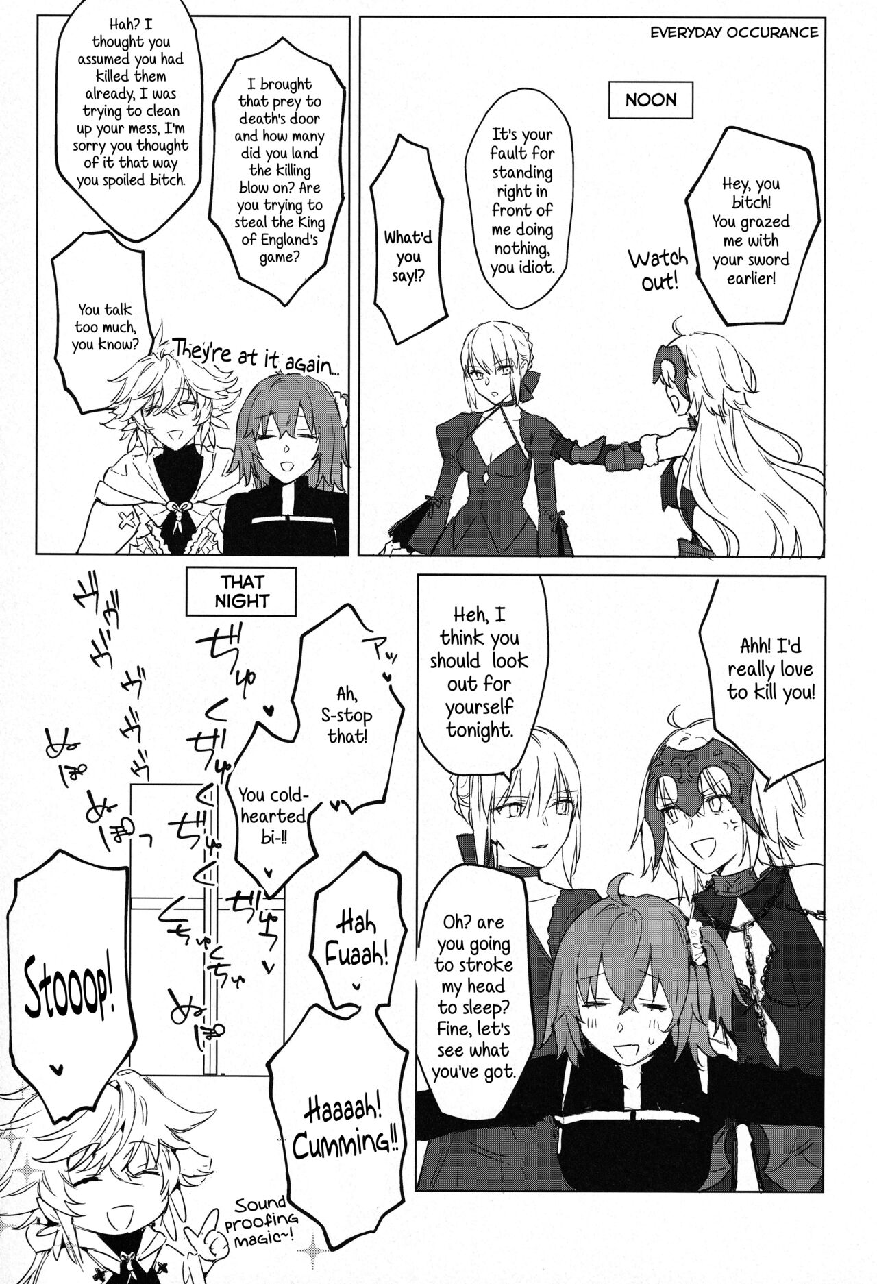 (C100) [Kindou Shoujo (nipi)]Artoria Alter x Jeanne Alter Sairokushuu(Fate/Grand Order) [English] [SDTLs] Page 129