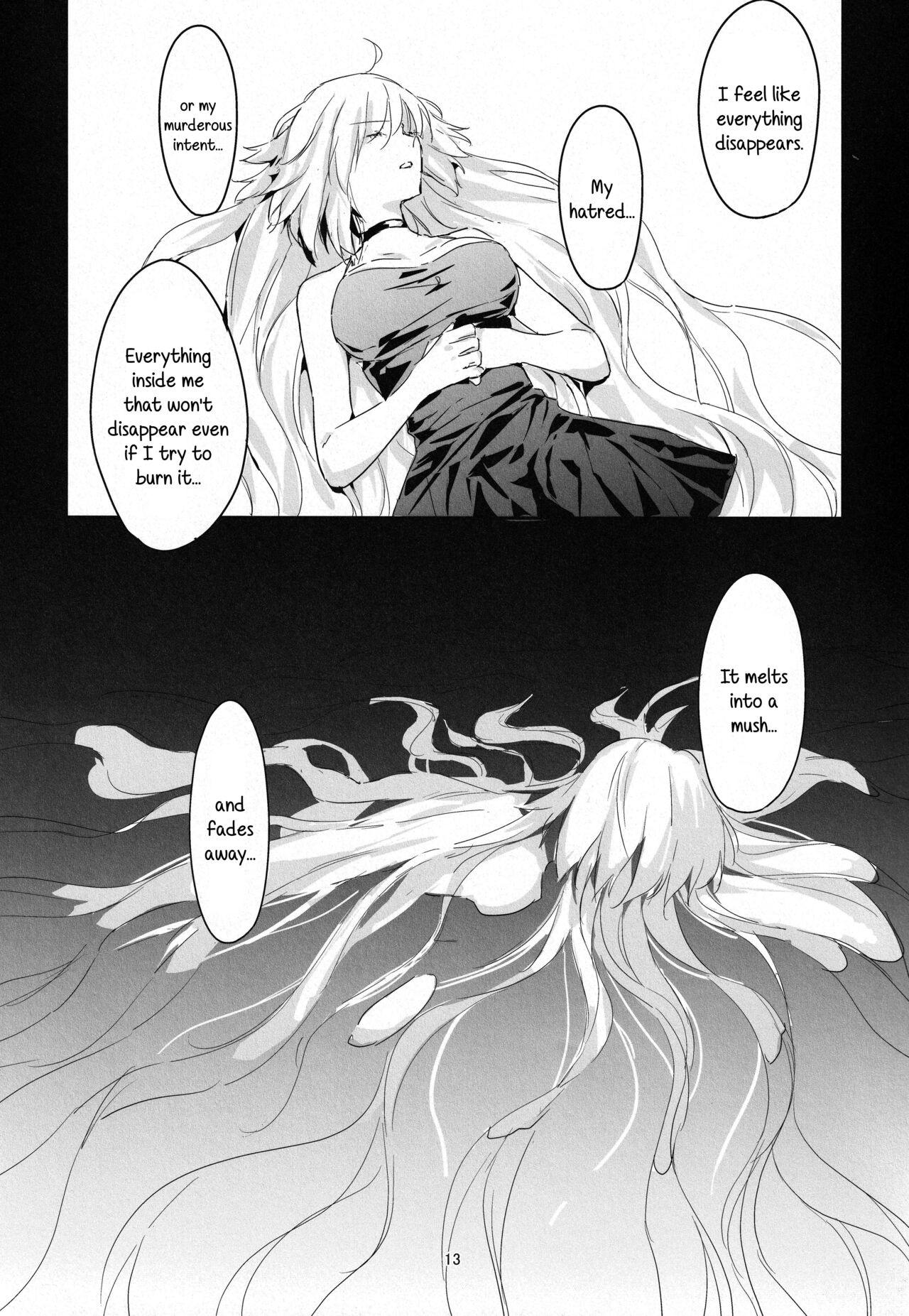 (C100) [Kindou Shoujo (nipi)]Artoria Alter x Jeanne Alter Sairokushuu(Fate/Grand Order) [English] [SDTLs] Page 13