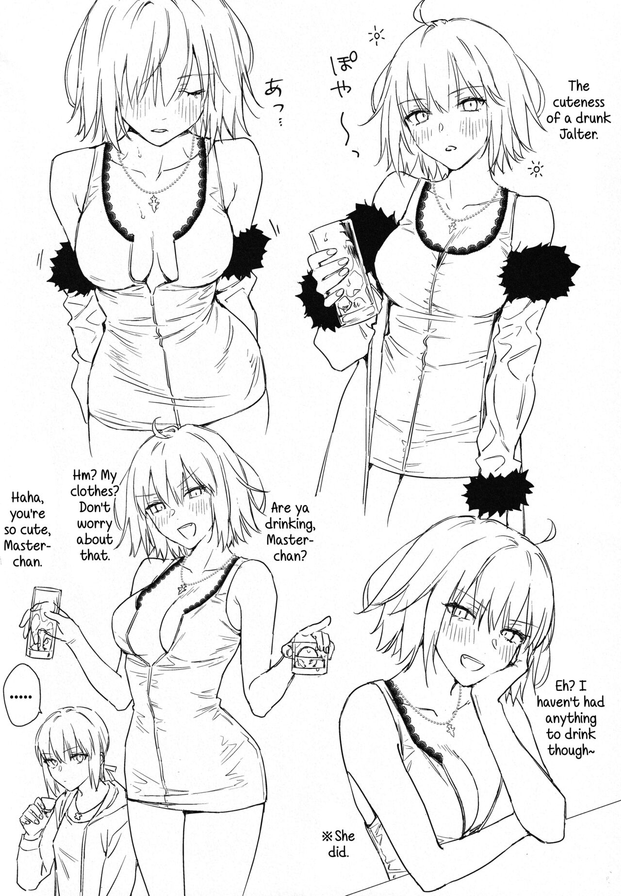 (C100) [Kindou Shoujo (nipi)]Artoria Alter x Jeanne Alter Sairokushuu(Fate/Grand Order) [English] [SDTLs] Page 138