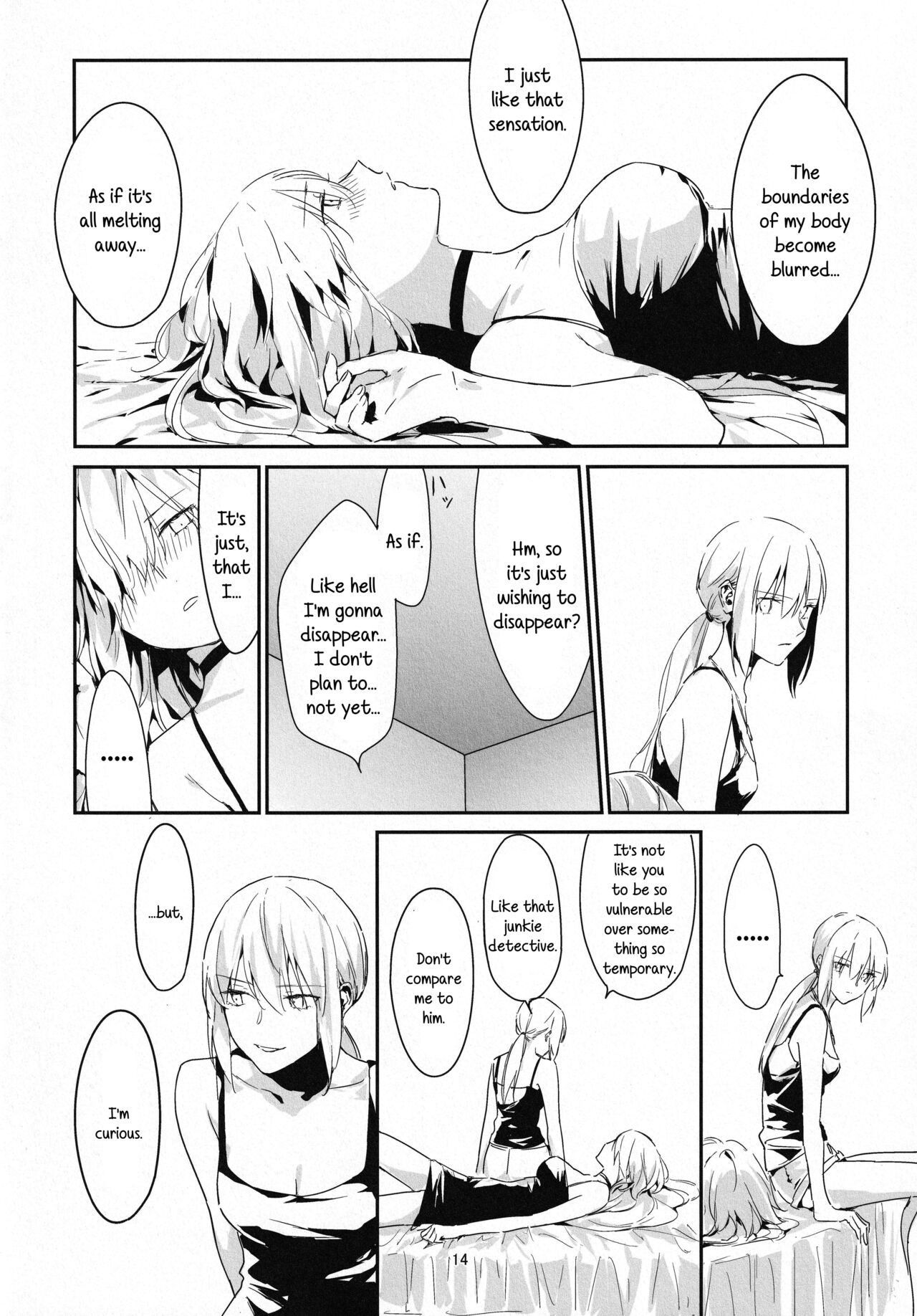 (C100) [Kindou Shoujo (nipi)]Artoria Alter x Jeanne Alter Sairokushuu(Fate/Grand Order) [English] [SDTLs] Page 14