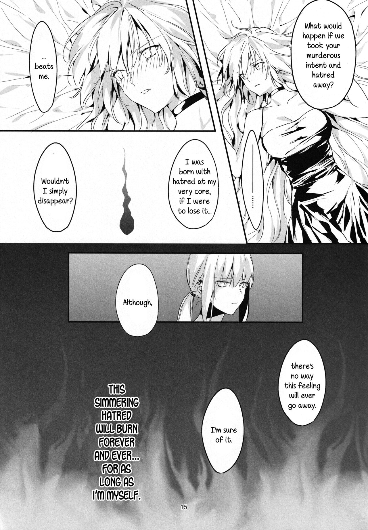 (C100) [Kindou Shoujo (nipi)]Artoria Alter x Jeanne Alter Sairokushuu(Fate/Grand Order) [English] [SDTLs] Page 15