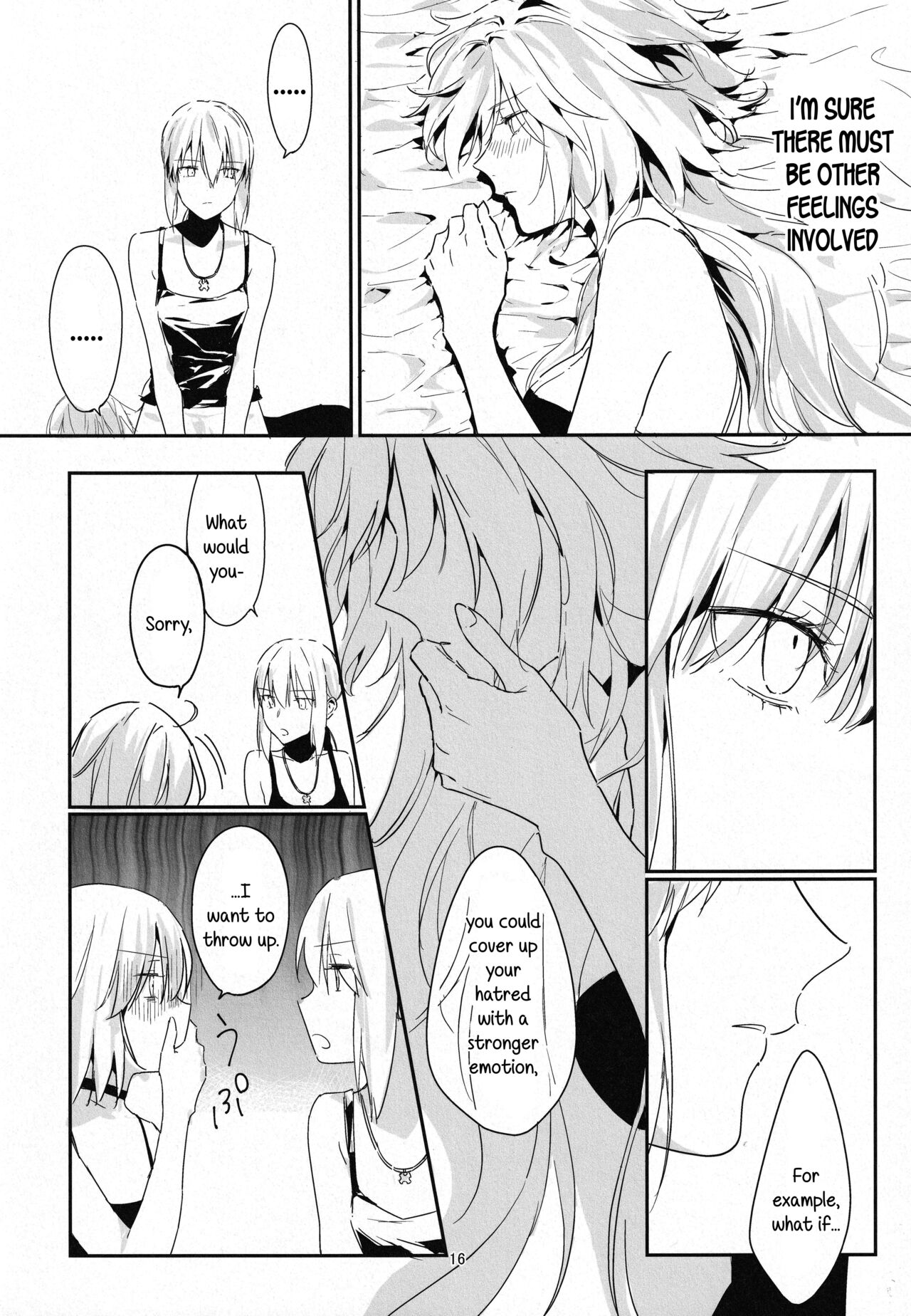 (C100) [Kindou Shoujo (nipi)]Artoria Alter x Jeanne Alter Sairokushuu(Fate/Grand Order) [English] [SDTLs] Page 16
