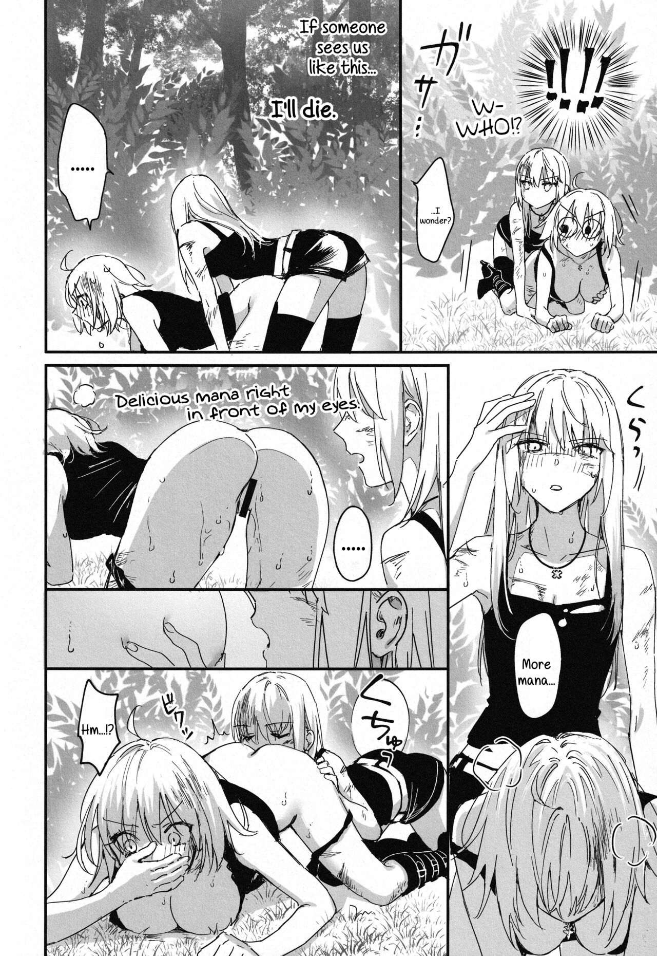 (C100) [Kindou Shoujo (nipi)]Artoria Alter x Jeanne Alter Sairokushuu(Fate/Grand Order) [English] [SDTLs] Page 160