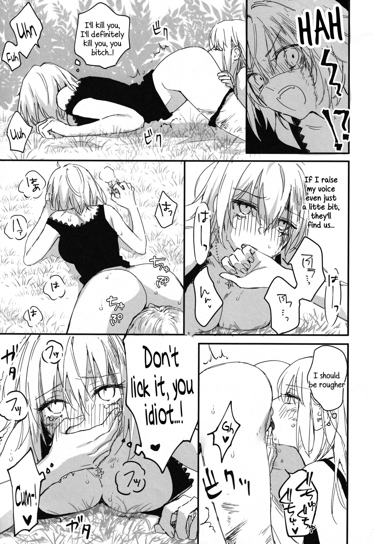 (C100) [Kindou Shoujo (nipi)]Artoria Alter x Jeanne Alter Sairokushuu(Fate/Grand Order) [English] [SDTLs] Page 161