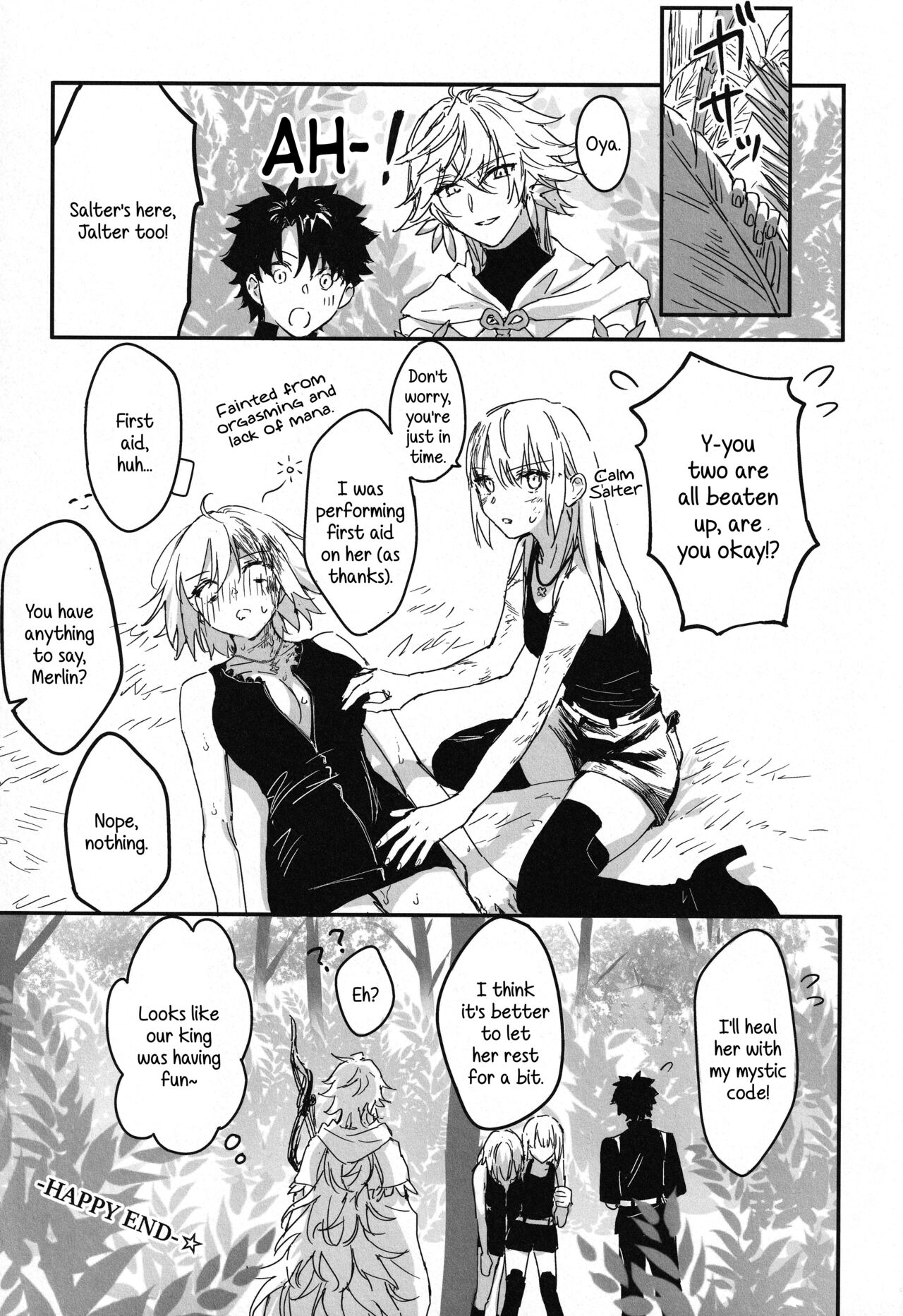 (C100) [Kindou Shoujo (nipi)]Artoria Alter x Jeanne Alter Sairokushuu(Fate/Grand Order) [English] [SDTLs] Page 163