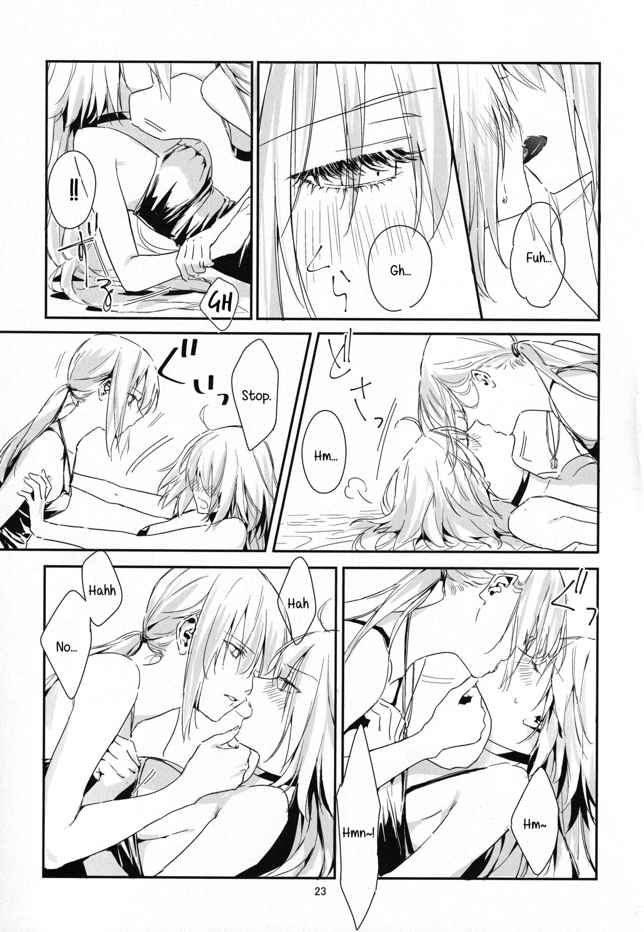 (C100) [Kindou Shoujo (nipi)]Artoria Alter x Jeanne Alter Sairokushuu(Fate/Grand Order) [English] [SDTLs] Page 23