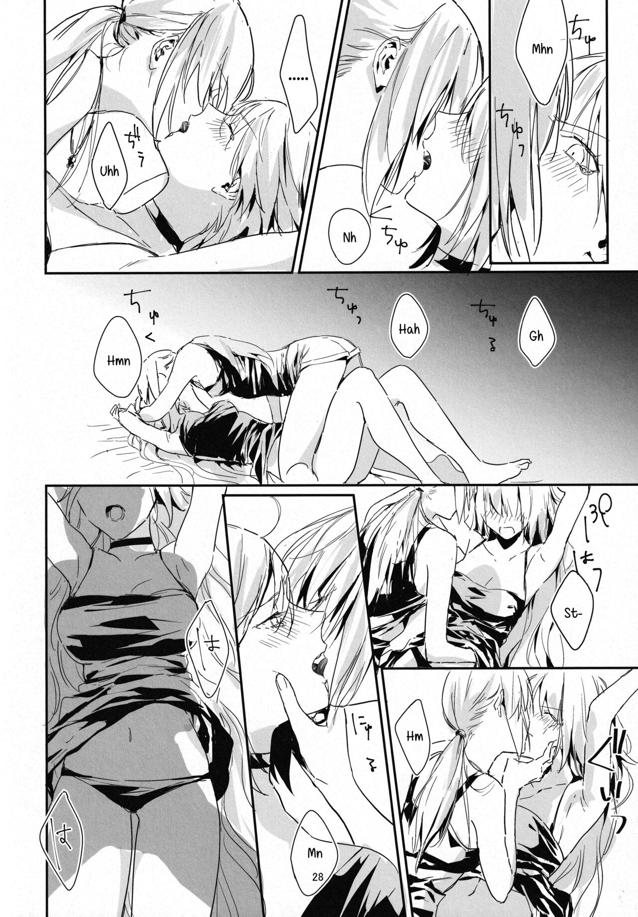 (C100) [Kindou Shoujo (nipi)]Artoria Alter x Jeanne Alter Sairokushuu(Fate/Grand Order) [English] [SDTLs] Page 28