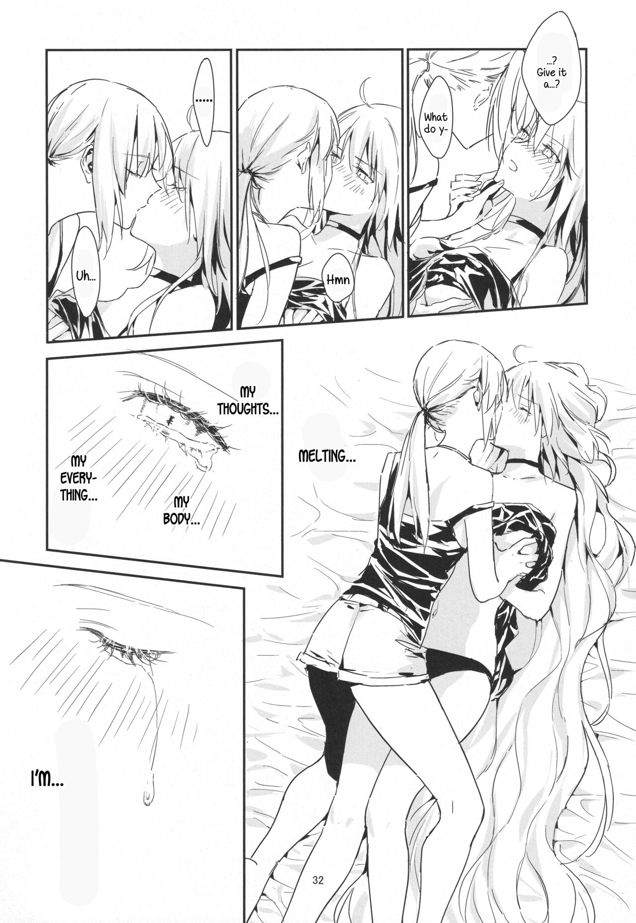 (C100) [Kindou Shoujo (nipi)]Artoria Alter x Jeanne Alter Sairokushuu(Fate/Grand Order) [English] [SDTLs] Page 32
