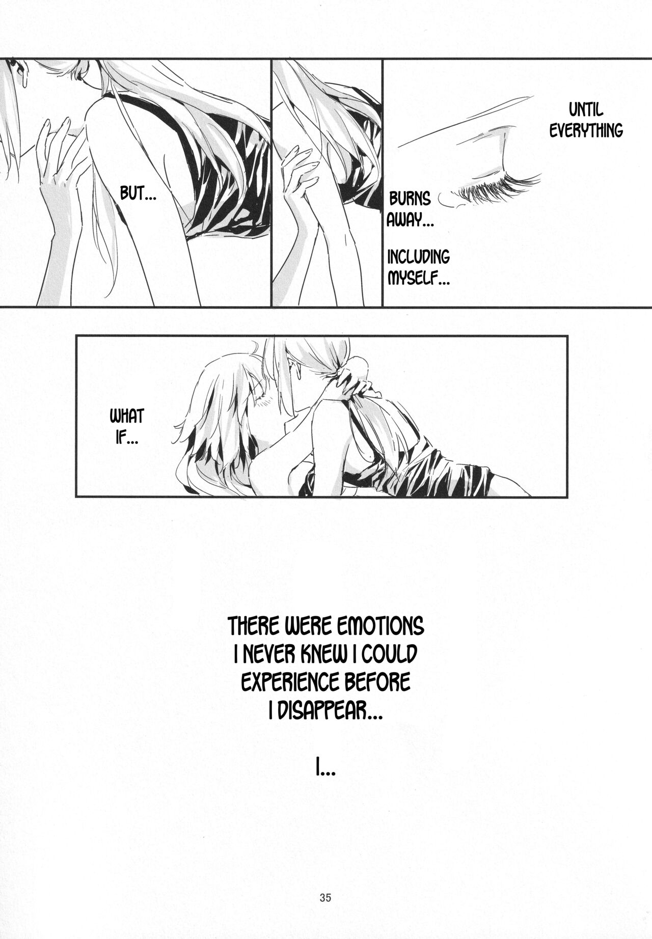 (C100) [Kindou Shoujo (nipi)]Artoria Alter x Jeanne Alter Sairokushuu(Fate/Grand Order) [English] [SDTLs] Page 35