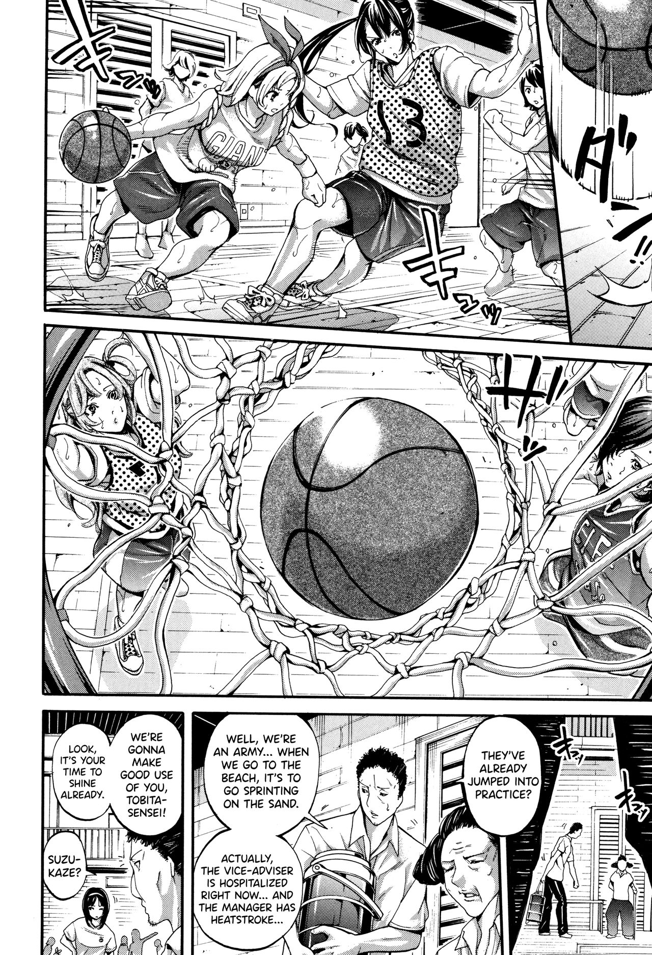 [Brother Pierrot]Bukatsu Shoujo Paradise ~ Asekkaki no Tenshi-tachi ~ Ch.1-8[English] [biribiri] Page 87