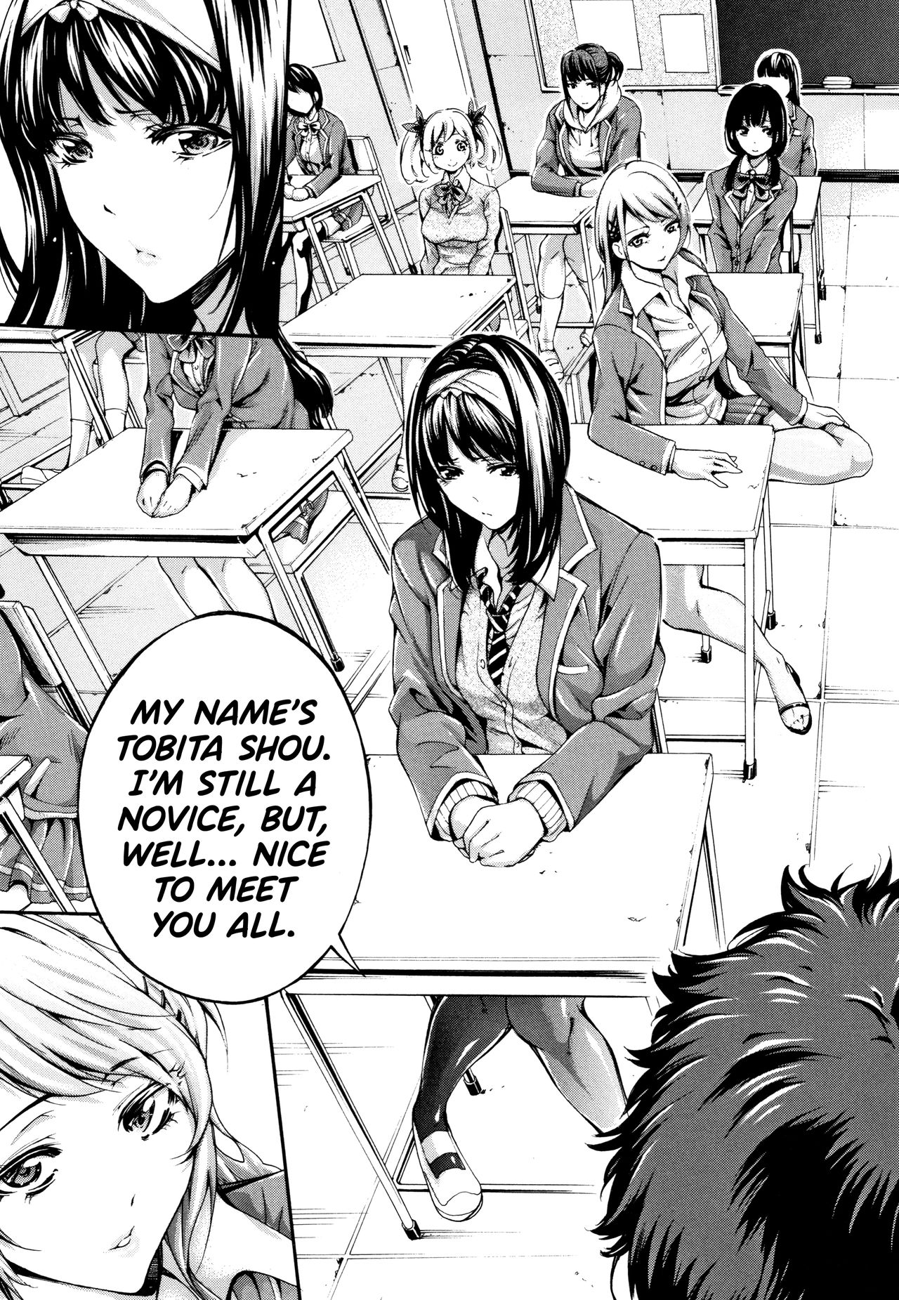 [Brother Pierrot]Bukatsu Shoujo Paradise ~ Asekkaki no Tenshi-tachi ~ Ch.1-8[English] [biribiri] Page 9