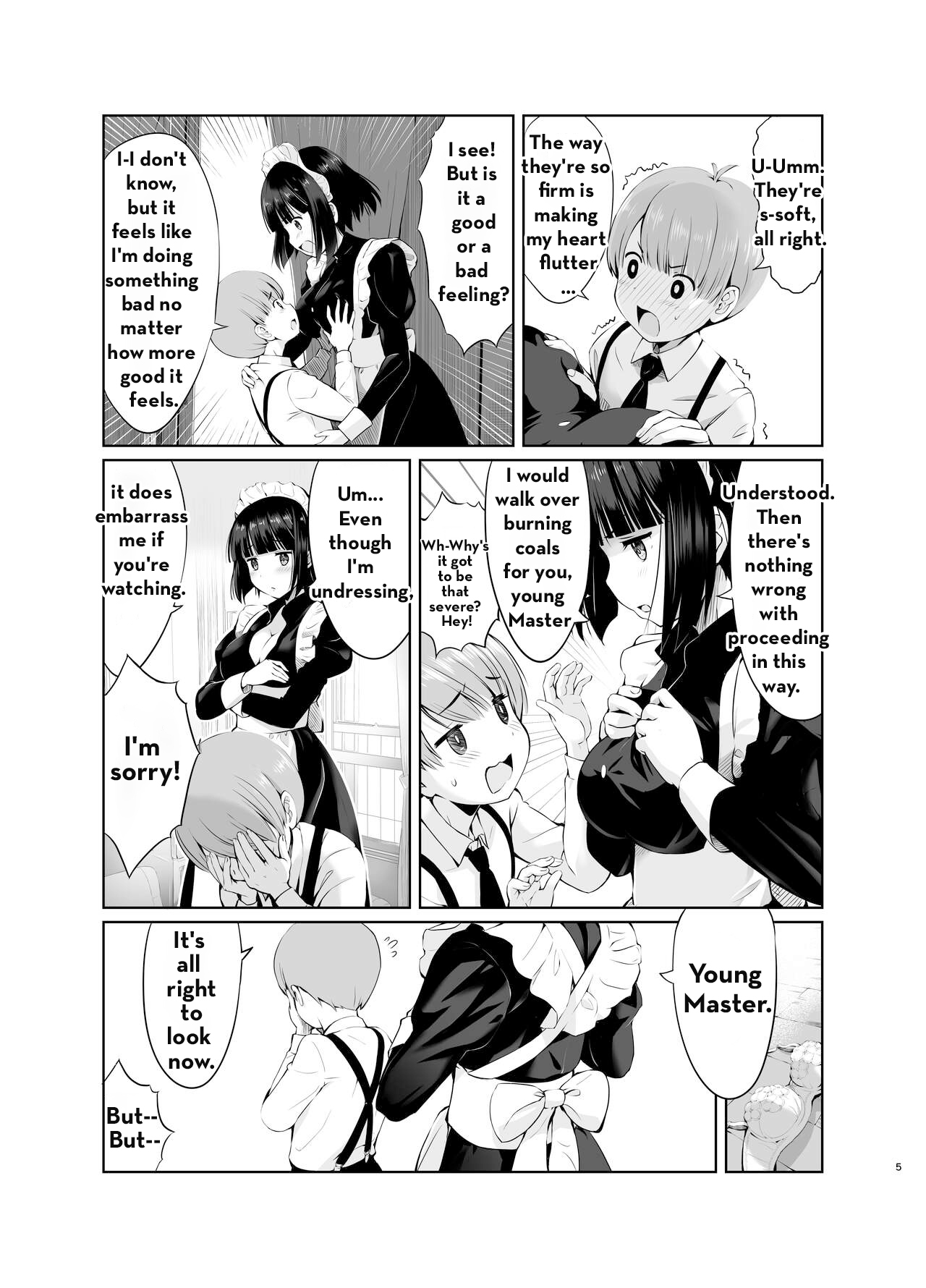 [Porunaya (poruna)]Botchan to Maid-san vol.1[English] [b51de] [Digital] Page 5