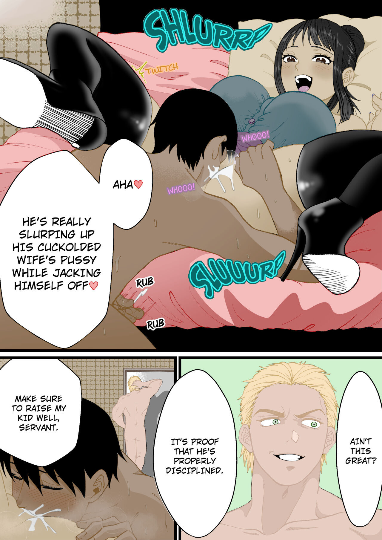 A World Where Small, Phimosis Cocks Are Hated[colorized] Page 32