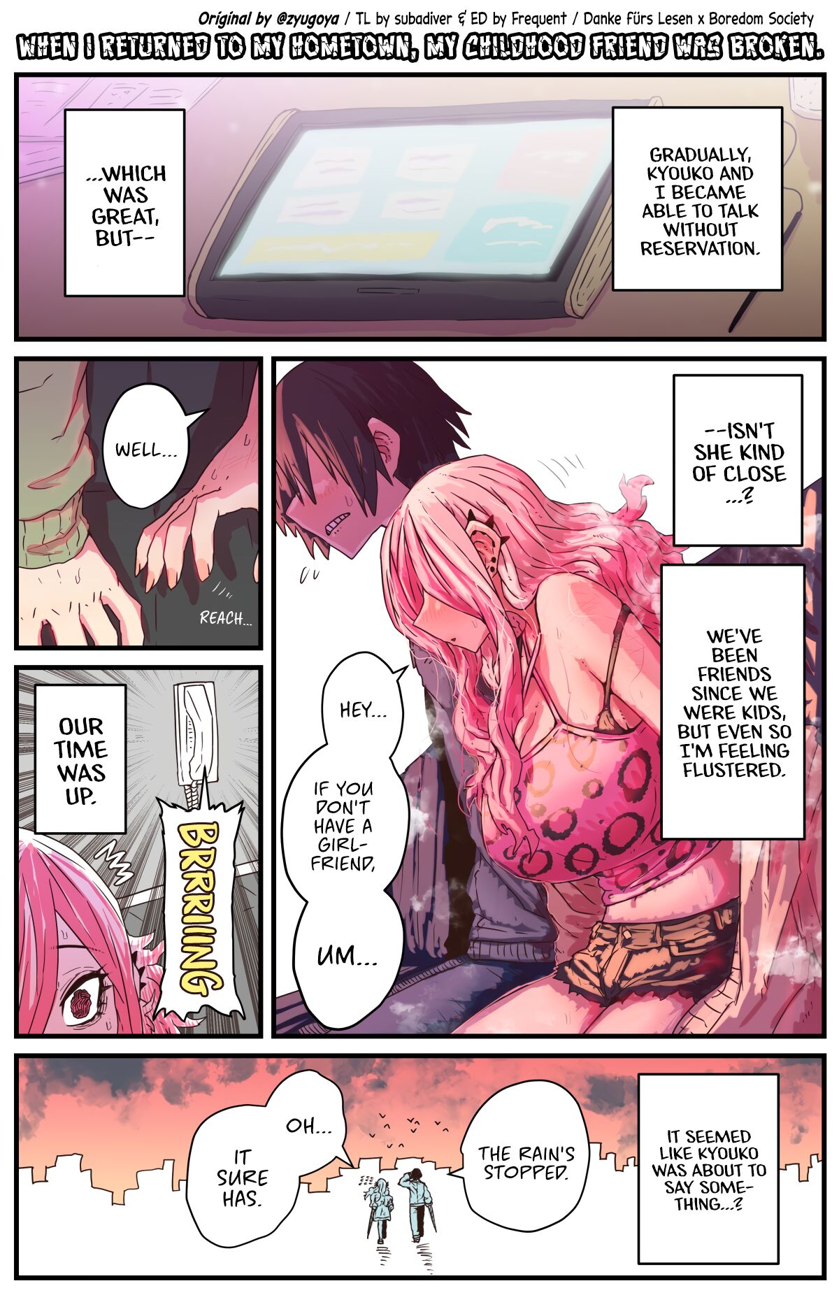 [Zyugoya]Jimoto ni Kaettekitara Osananajimi ga Kowareteta | When I Returned to My Hometown, My Childhood Friend was Broken(MainStory+FANBOX) [English] Page 10