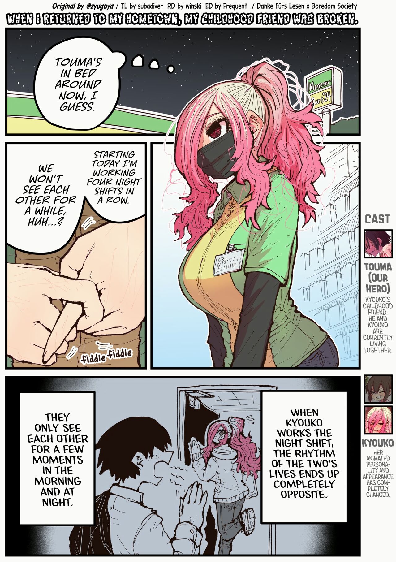 [Zyugoya]Jimoto ni Kaettekitara Osananajimi ga Kowareteta | When I Returned to My Hometown, My Childhood Friend was Broken(MainStory+FANBOX) [English] Page 91