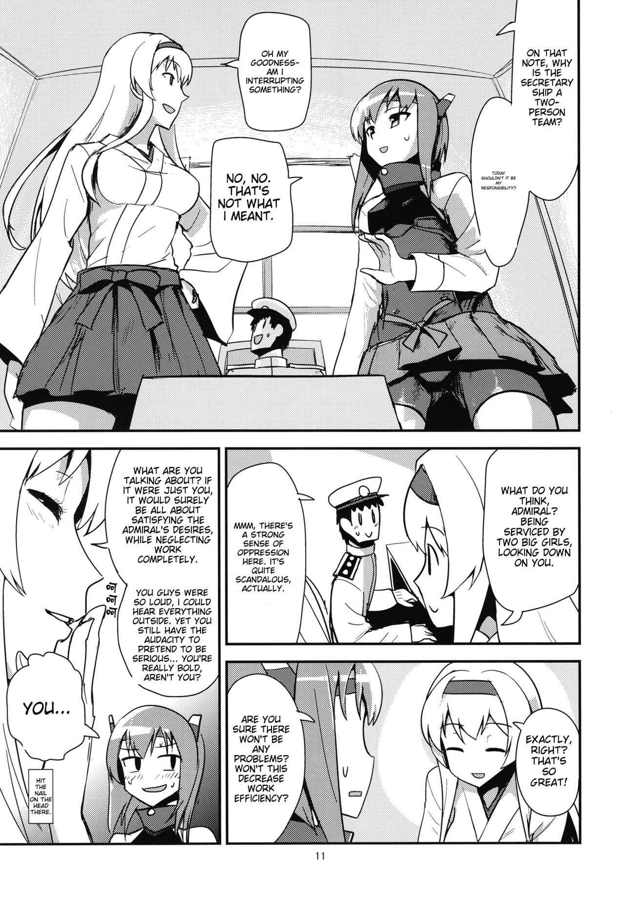 [SYS-LILA (ABzome)]Zenkou 3-bai Kanmusu Shiratsuyu to Gas More Chinjufu Futatabi(Kantai Collection -KanColle-) [English] [Digital] Page 11