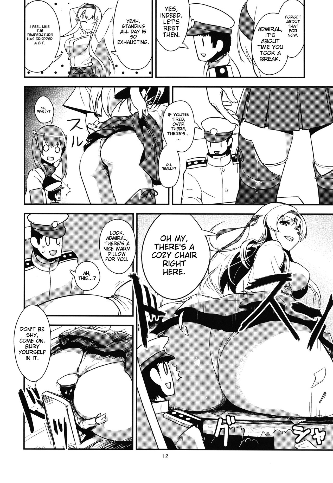[SYS-LILA (ABzome)]Zenkou 3-bai Kanmusu Shiratsuyu to Gas More Chinjufu Futatabi(Kantai Collection -KanColle-) [English] [Digital] Page 12