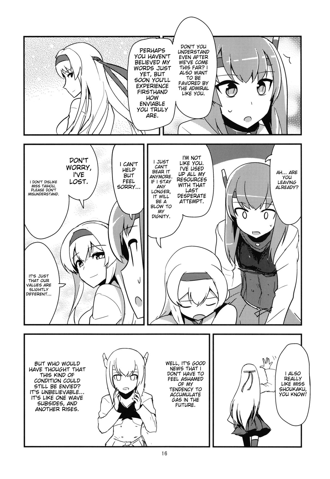 [SYS-LILA (ABzome)]Zenkou 3-bai Kanmusu Shiratsuyu to Gas More Chinjufu Futatabi(Kantai Collection -KanColle-) [English] [Digital] Page 16