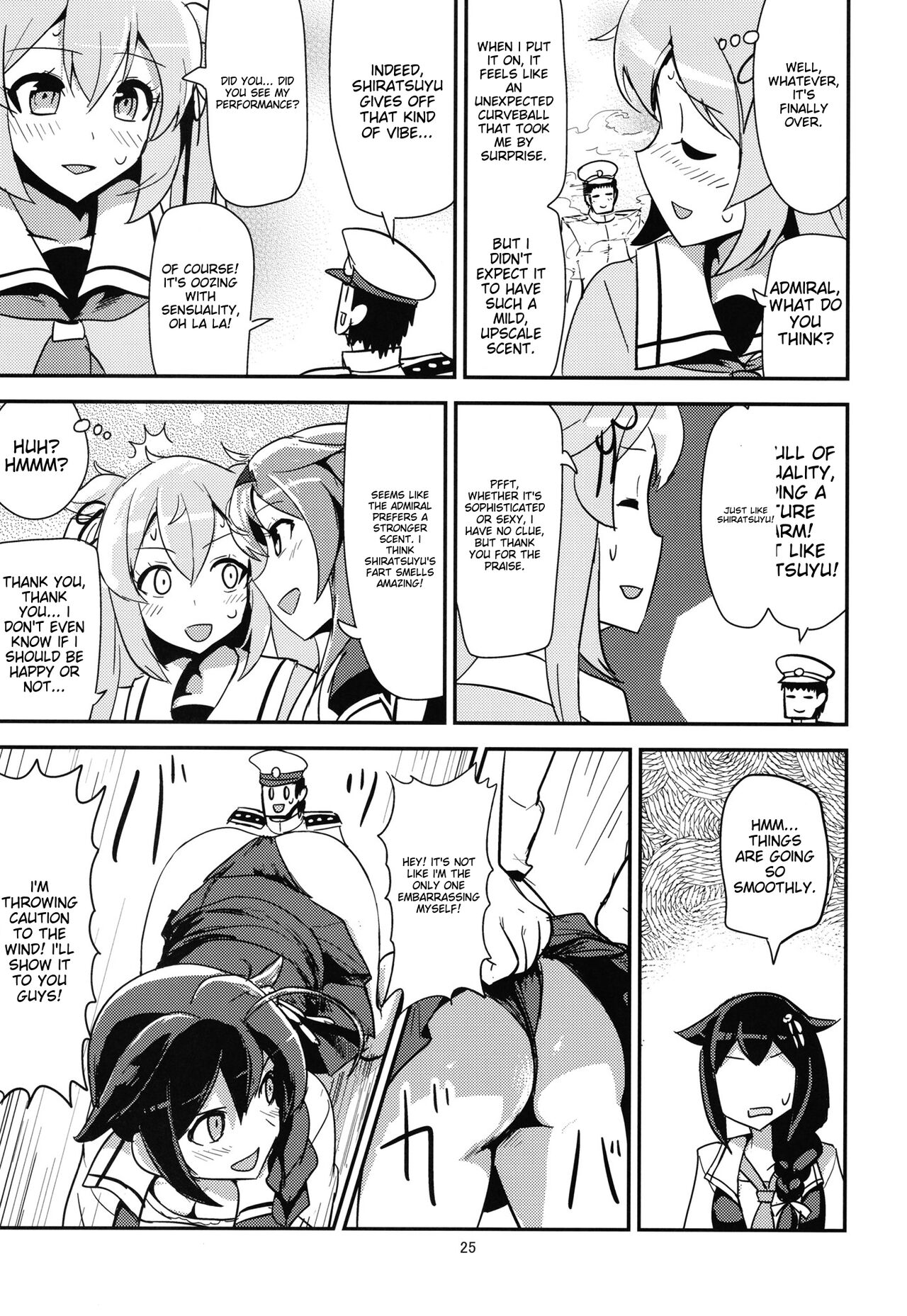 [SYS-LILA (ABzome)]Zenkou 3-bai Kanmusu Shiratsuyu to Gas More Chinjufu Futatabi(Kantai Collection -KanColle-) [English] [Digital] Page 25