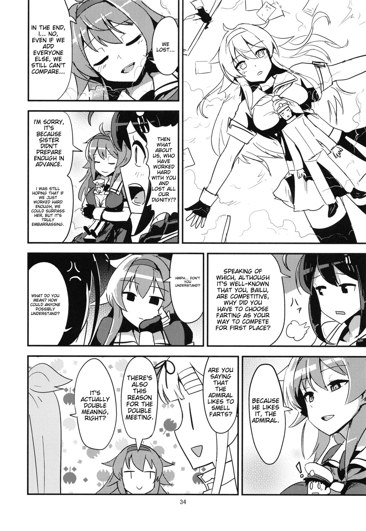 [SYS-LILA (ABzome)]Zenkou 3-bai Kanmusu Shiratsuyu to Gas More Chinjufu Futatabi(Kantai Collection -KanColle-) [English] [Digital] Page 34