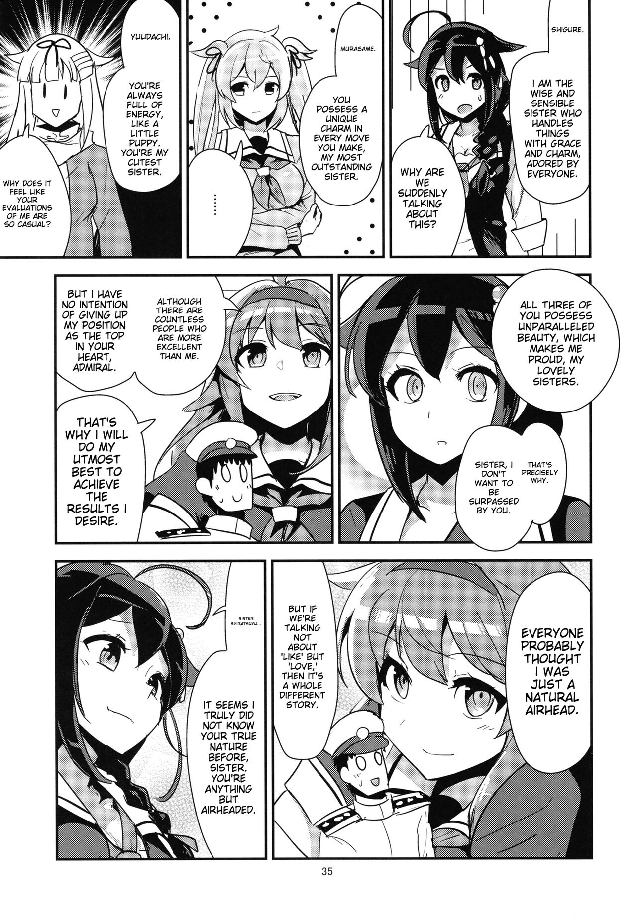 [SYS-LILA (ABzome)]Zenkou 3-bai Kanmusu Shiratsuyu to Gas More Chinjufu Futatabi(Kantai Collection -KanColle-) [English] [Digital] Page 35