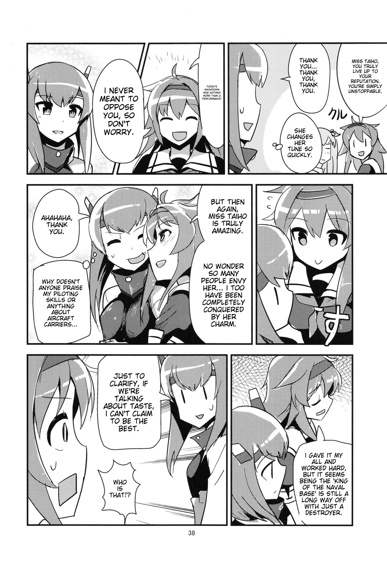 [SYS-LILA (ABzome)]Zenkou 3-bai Kanmusu Shiratsuyu to Gas More Chinjufu Futatabi(Kantai Collection -KanColle-) [English] [Digital] Page 38