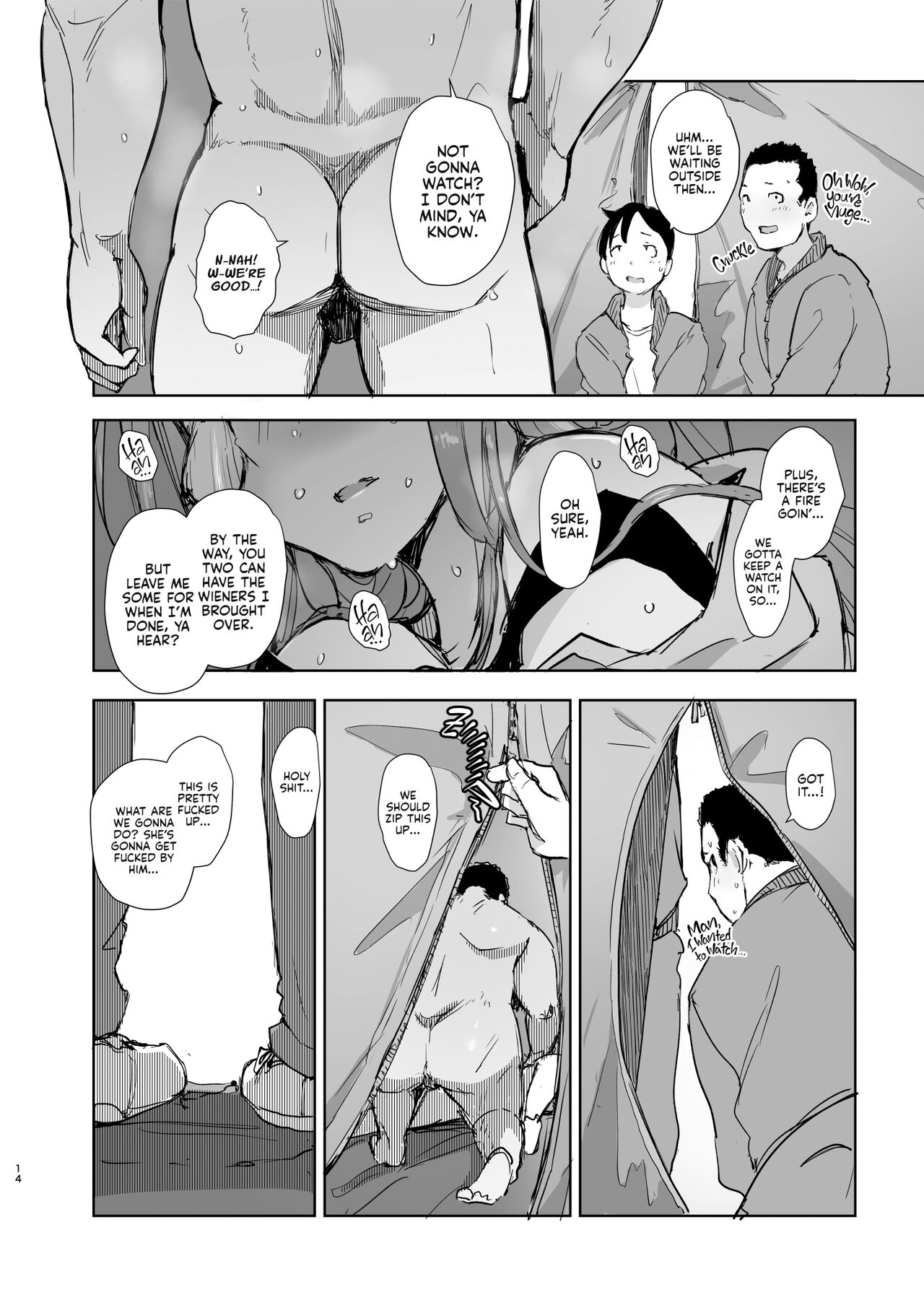 [Arakureta Monotachi (Arakure)]Sakura Camp(Yuru Camp) [English] [Kyuume] [Digital] Page 13