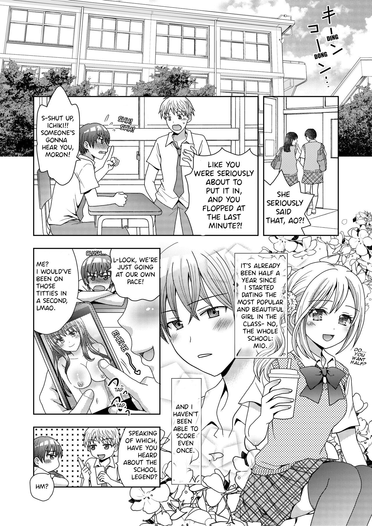 [Amuai Okashi Seisakusho (Yuukey)]Doppelgänger ni Kanojo mo Jinsei mo Ubawarete Bakunyuu JK ni Sareta Boku | My Doppelgänger Stole My Life and My Girlfriend, and Turns Me into a Buxom JK[English] Page 3