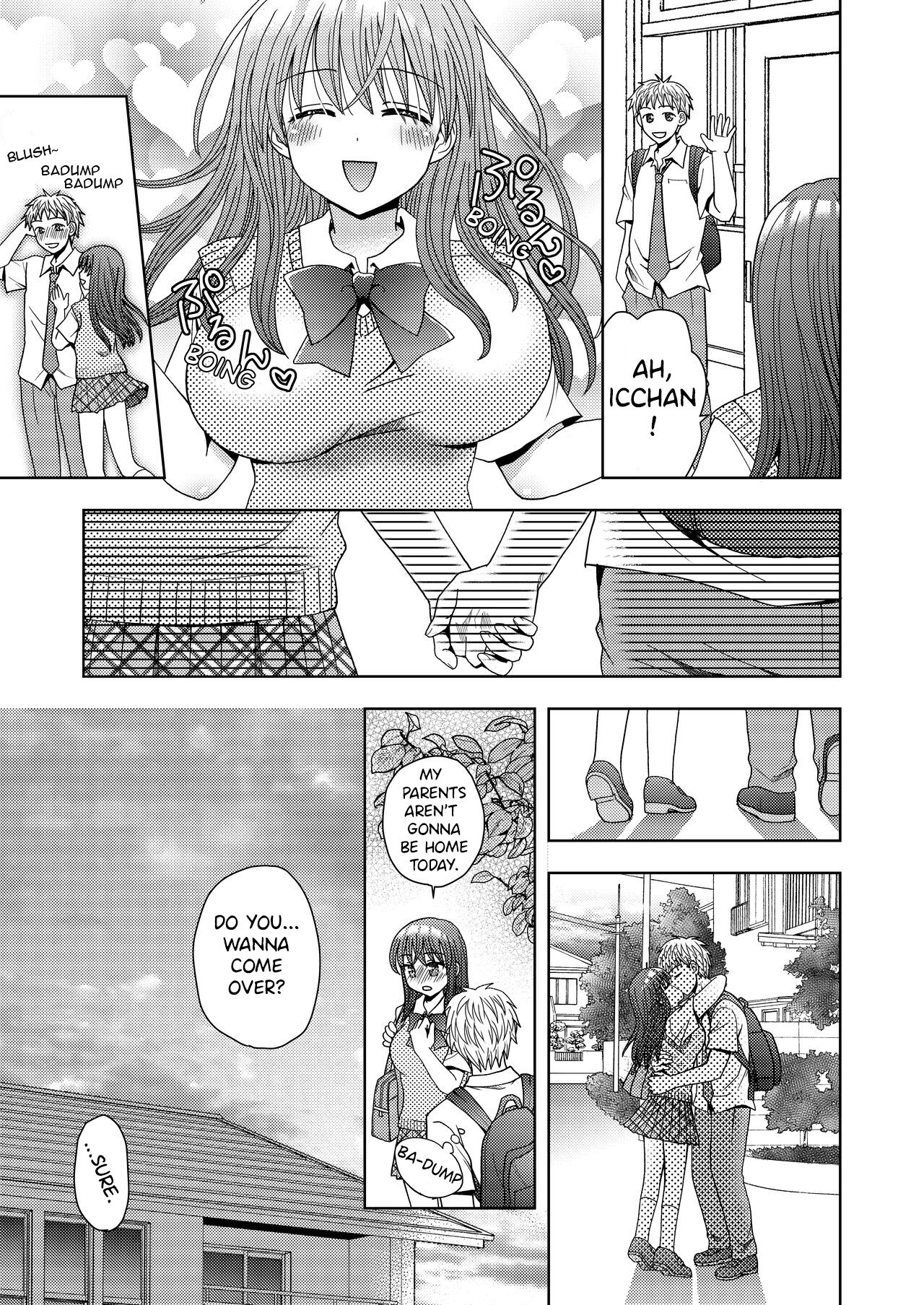 [Amuai Okashi Seisakusho (Yuukey)]Doppelgänger ni Kanojo mo Jinsei mo Ubawarete Bakunyuu JK ni Sareta Boku | My Doppelgänger Stole My Life and My Girlfriend, and Turns Me into a Buxom JK[English] Page 30