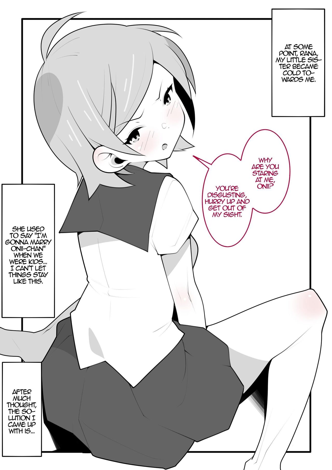 [Mobumomumomu]Boku no Namaiki na Imouto wa Onegai suru to Nandemo Iu Koto  o Kiite Kureru.  |  My Sassy Little Sister Will Do Whatever I Beg Of Her[English] [Iulius] Page 2