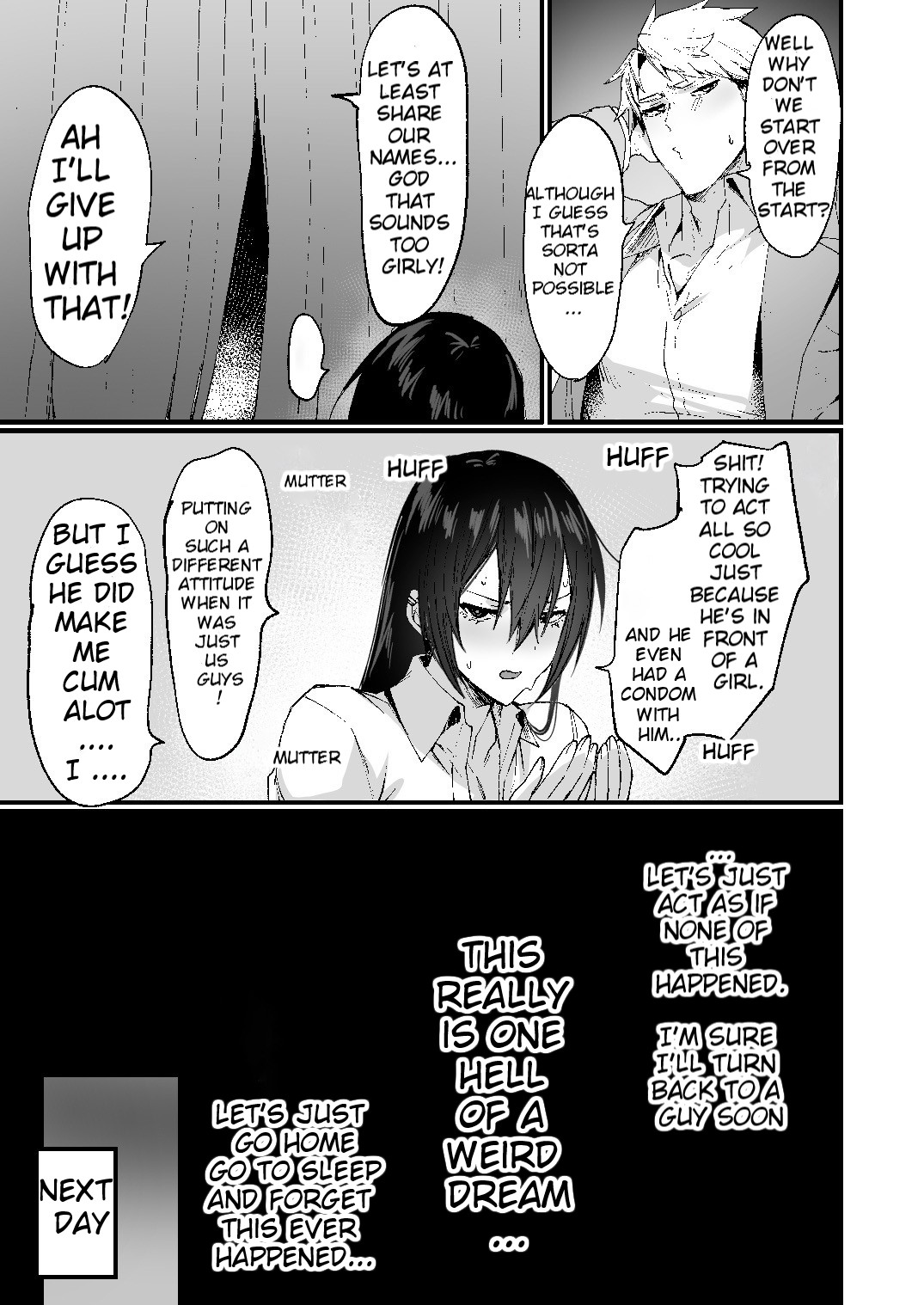 [Doujin Echigoya (Echigoya Takeru)]-Ore ga Onna (Mesu) ni Ochiru Made- | -Until I fall in as a woman(slut)-[English] Page 19
