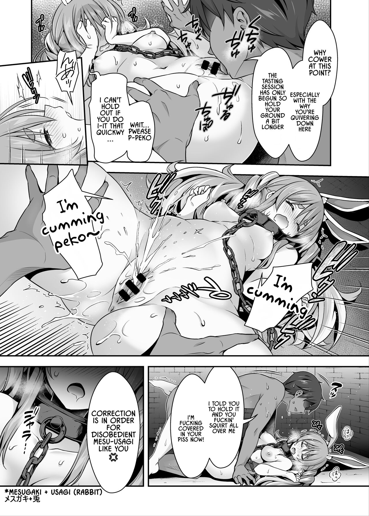 [Hachinoko P (hatigo)]Yasei no Usagi ga Nakama ni Naritasou ni Kochira wo Miteiru "Darkness" | Wild Rabbit Is Looking At You As If It Wants To Be Friends "Darkness"(Usada Pekora) [English] [Lidl Translations] [Digital] Page 11