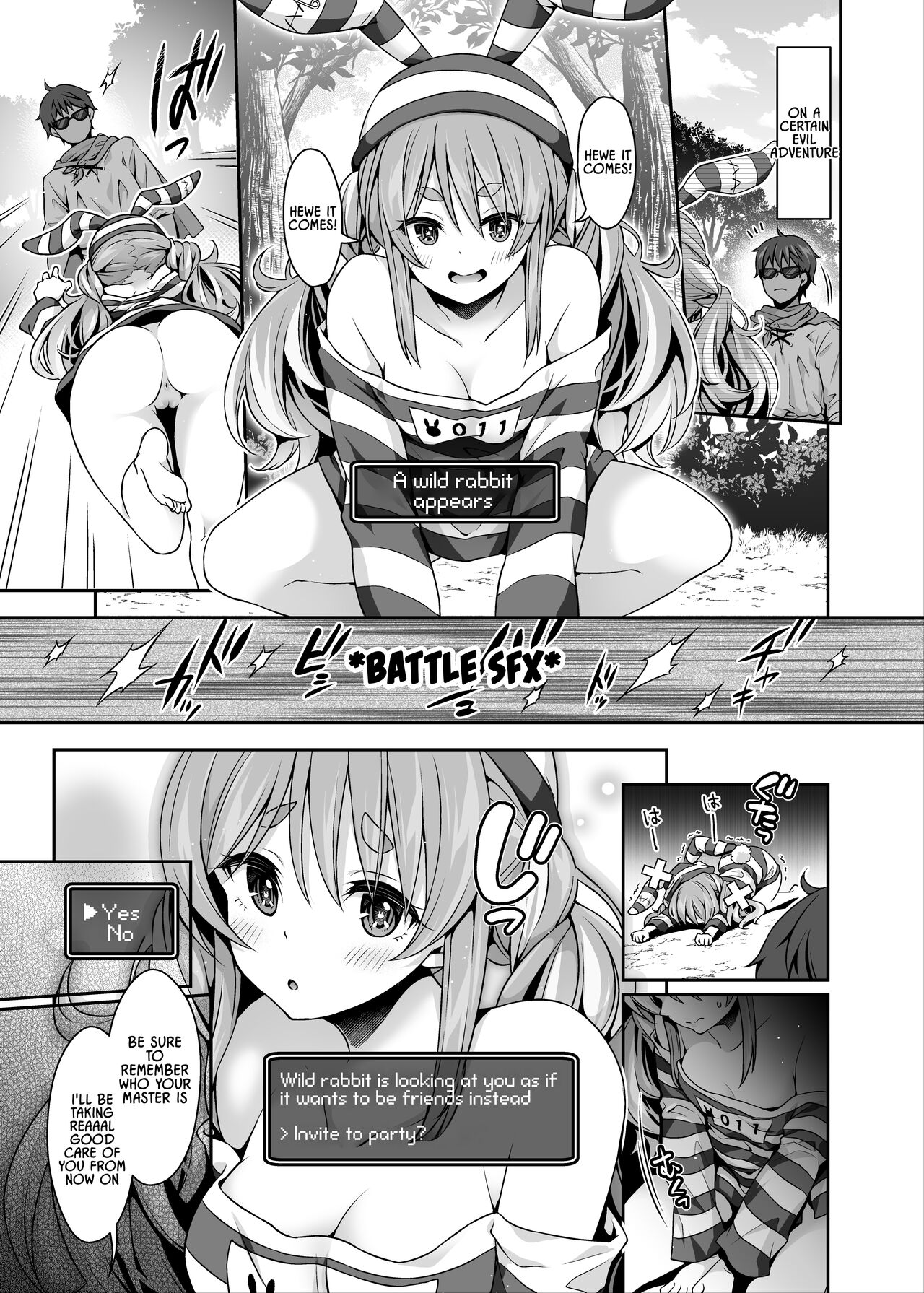 [Hachinoko P (hatigo)]Yasei no Usagi ga Nakama ni Naritasou ni Kochira wo Miteiru "Darkness" | Wild Rabbit Is Looking At You As If It Wants To Be Friends "Darkness"(Usada Pekora) [English] [Lidl Translations] [Digital] Page 3