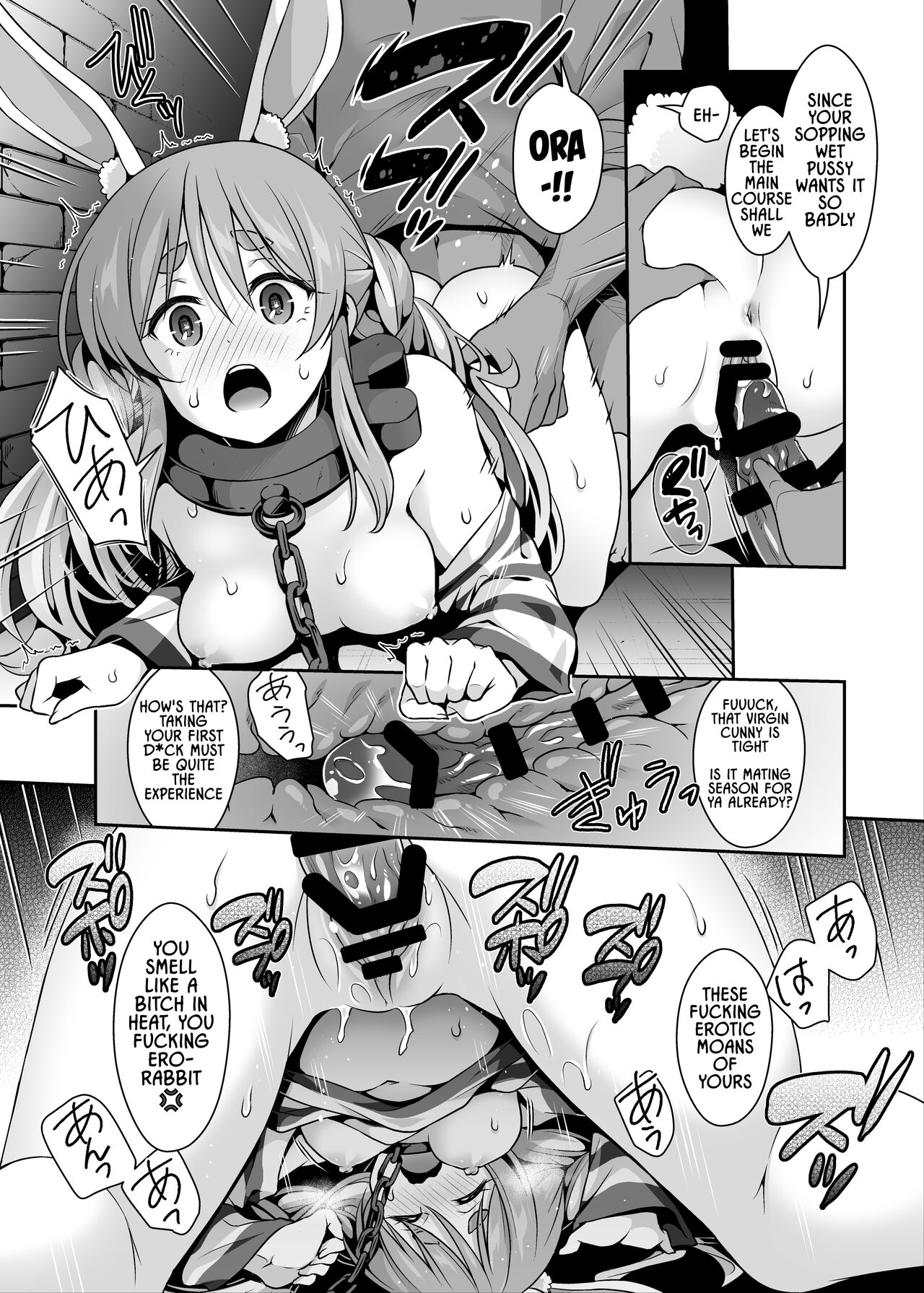 [Hachinoko P (hatigo)]Yasei no Usagi ga Nakama ni Naritasou ni Kochira wo Miteiru "Darkness" | Wild Rabbit Is Looking At You As If It Wants To Be Friends "Darkness"(Usada Pekora) [English] [Lidl Translations] [Digital] Page 6